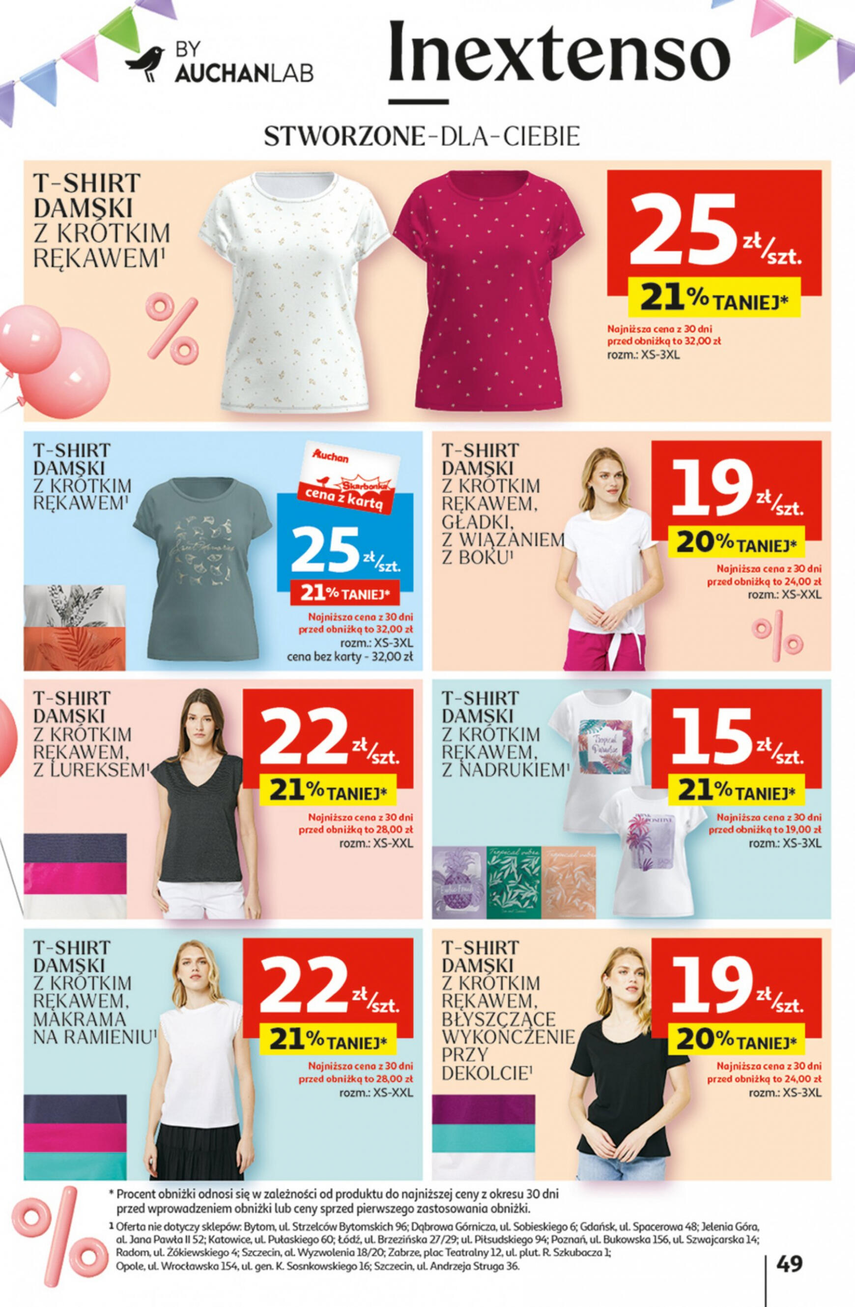 auchan - Hipermarket Auchan - Gazetka Jeszcze taniej na urodziny gazetka aktualna ważna od 02.05. - 08.05. - page: 49