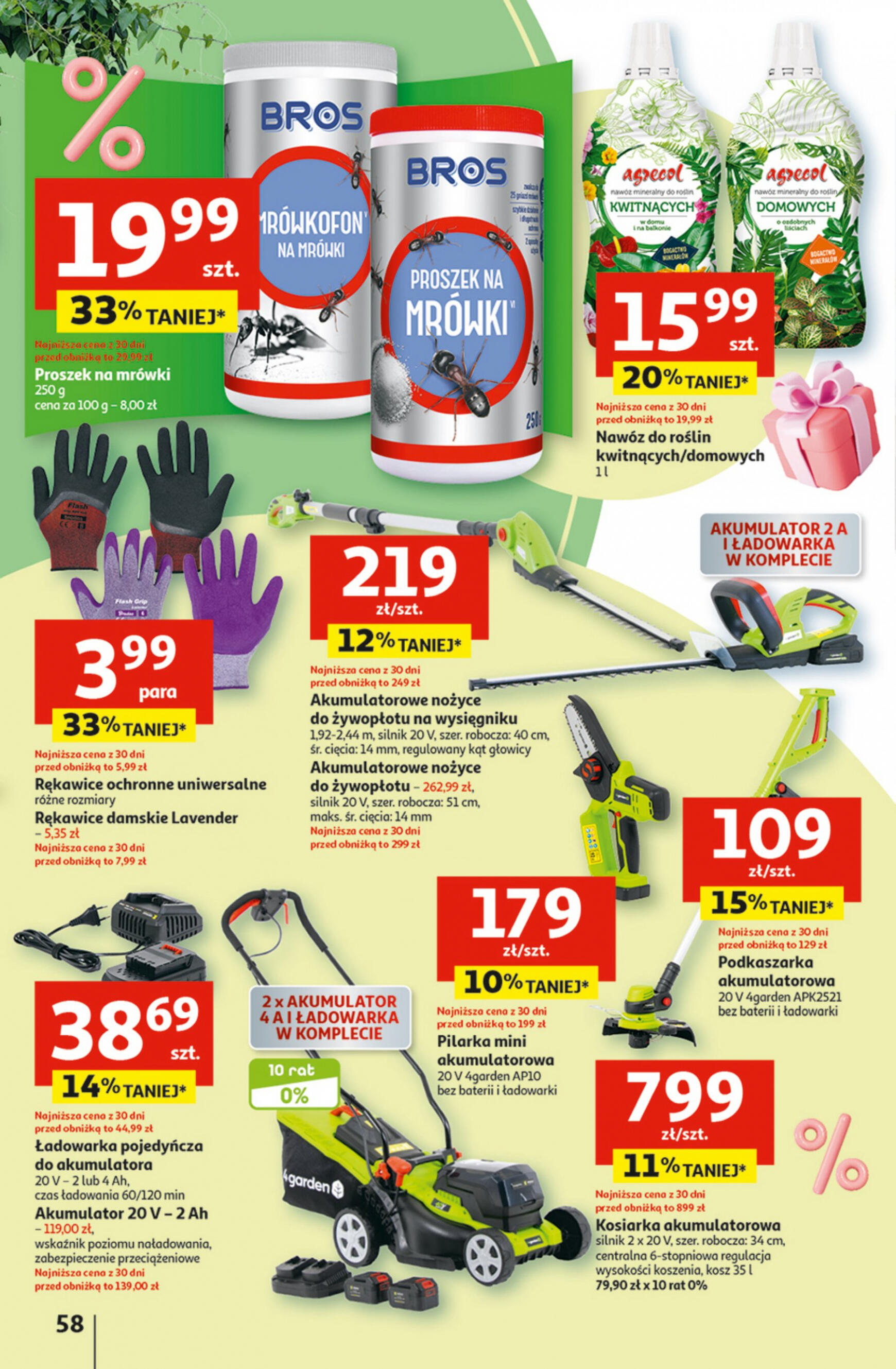 auchan - Hipermarket Auchan - Gazetka Jeszcze taniej na urodziny gazetka aktualna ważna od 02.05. - 08.05. - page: 58