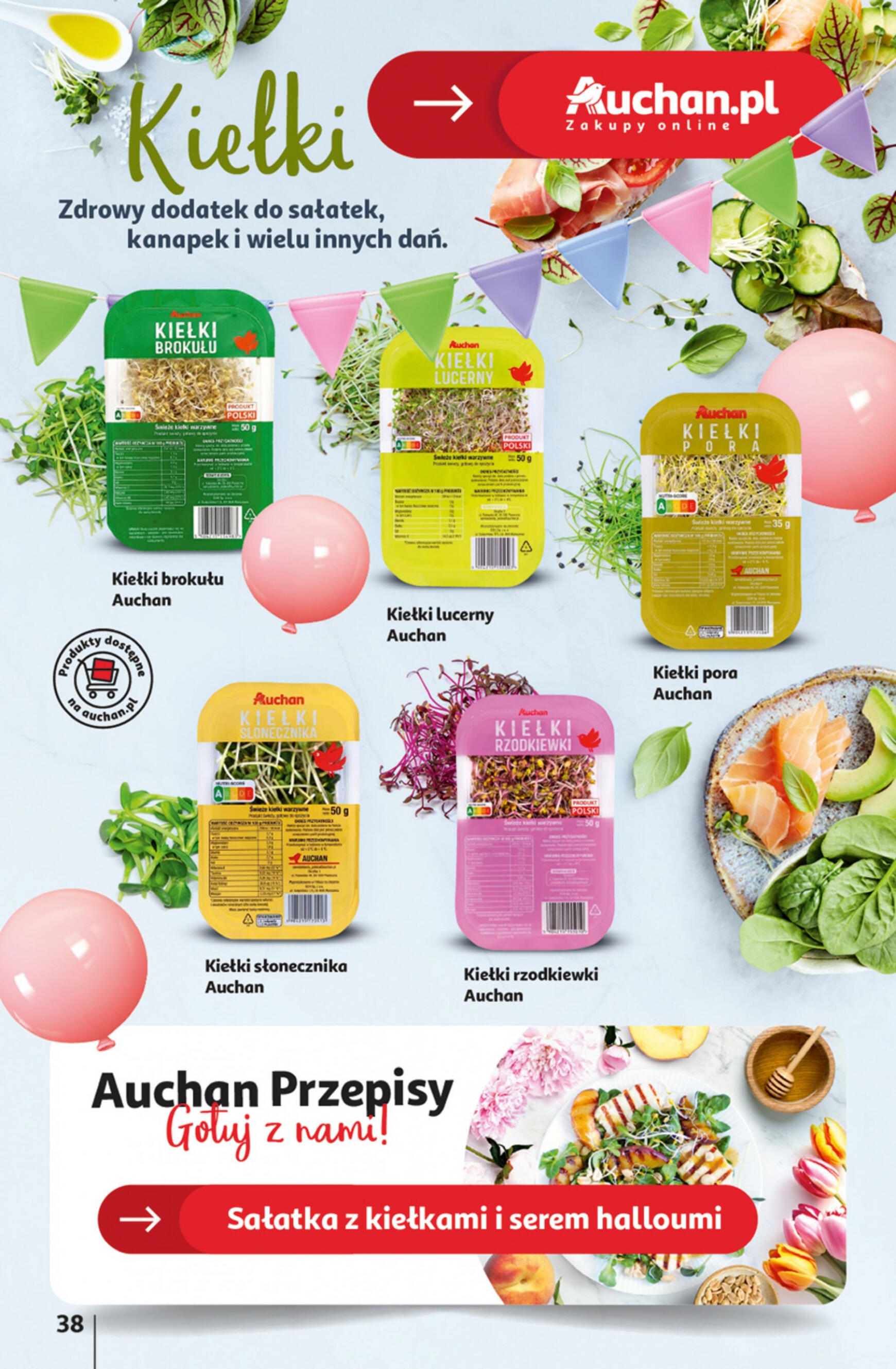 auchan - Hipermarket Auchan - Gazetka Jeszcze taniej na urodziny gazetka aktualna ważna od 02.05. - 08.05. - page: 38