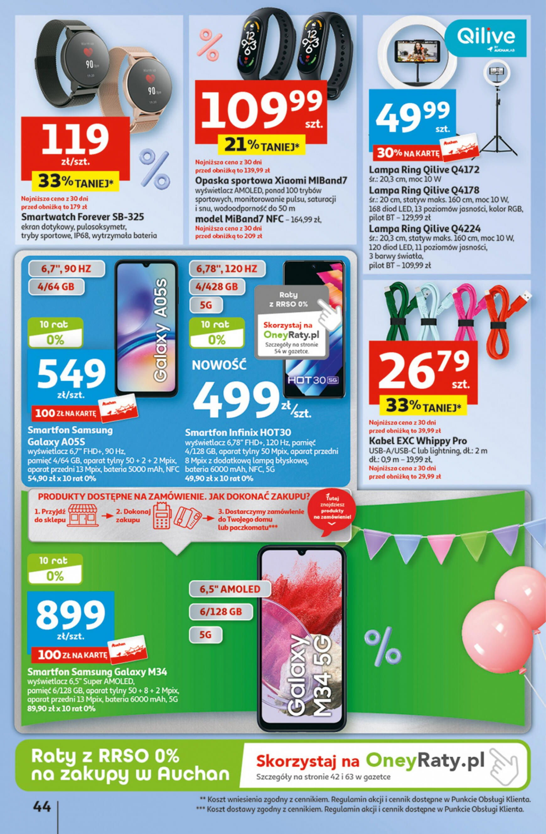 auchan - Hipermarket Auchan - Gazetka Jeszcze taniej na urodziny gazetka aktualna ważna od 02.05. - 08.05. - page: 44