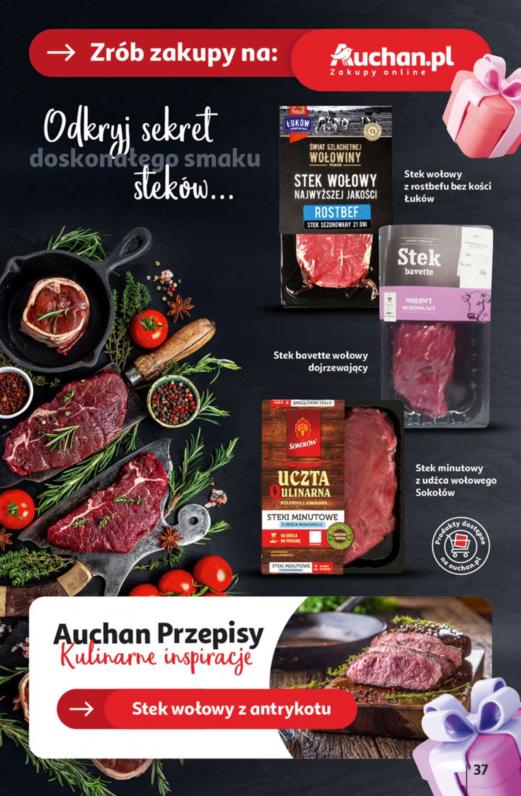 auchan - Hipermarket Auchan - Gazetka Jeszcze taniej na urodziny gazetka aktualna ważna od 02.05. - 08.05. - page: 37