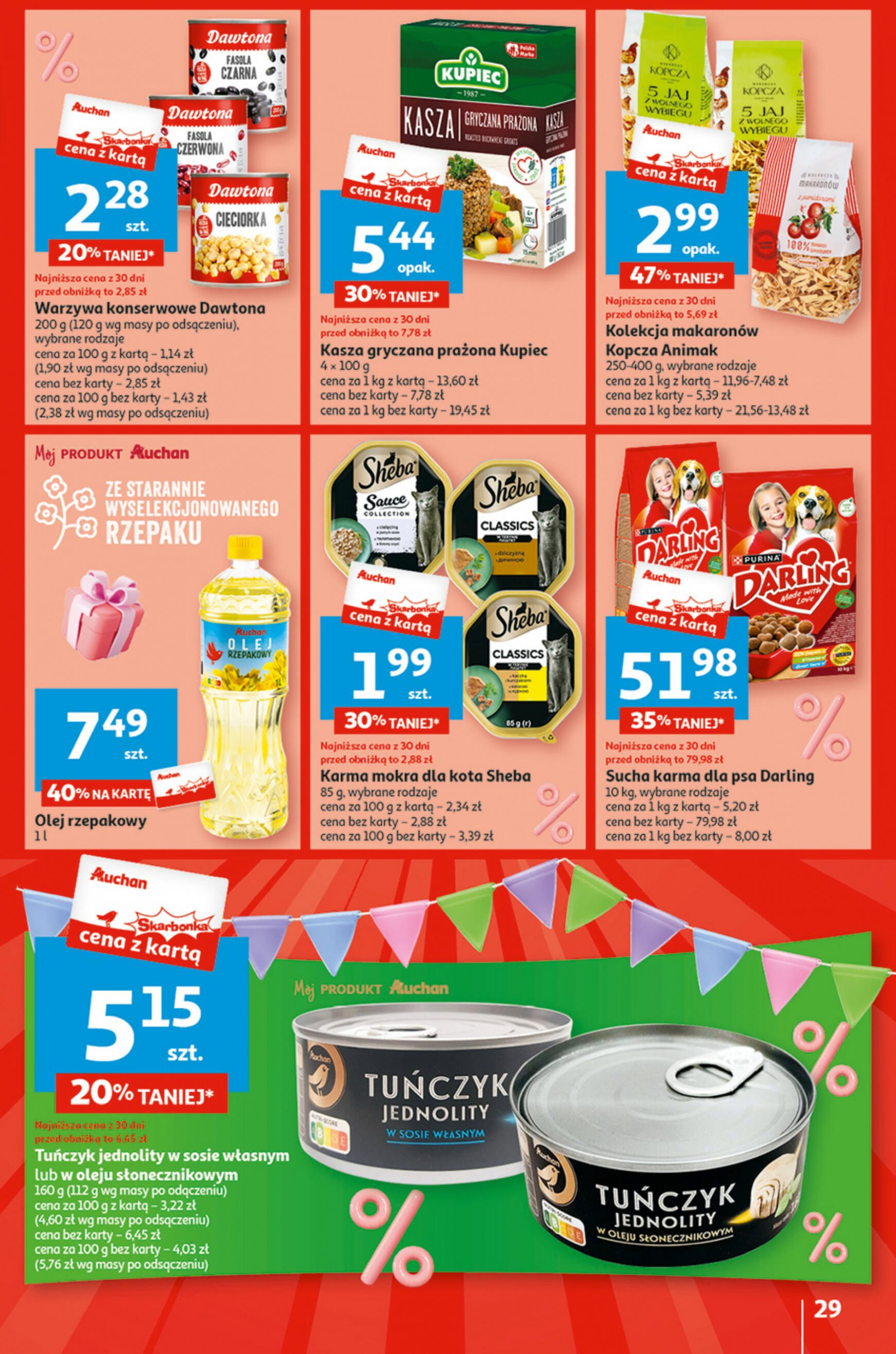 auchan - Hipermarket Auchan - Gazetka Jeszcze taniej na urodziny gazetka aktualna ważna od 02.05. - 08.05. - page: 29