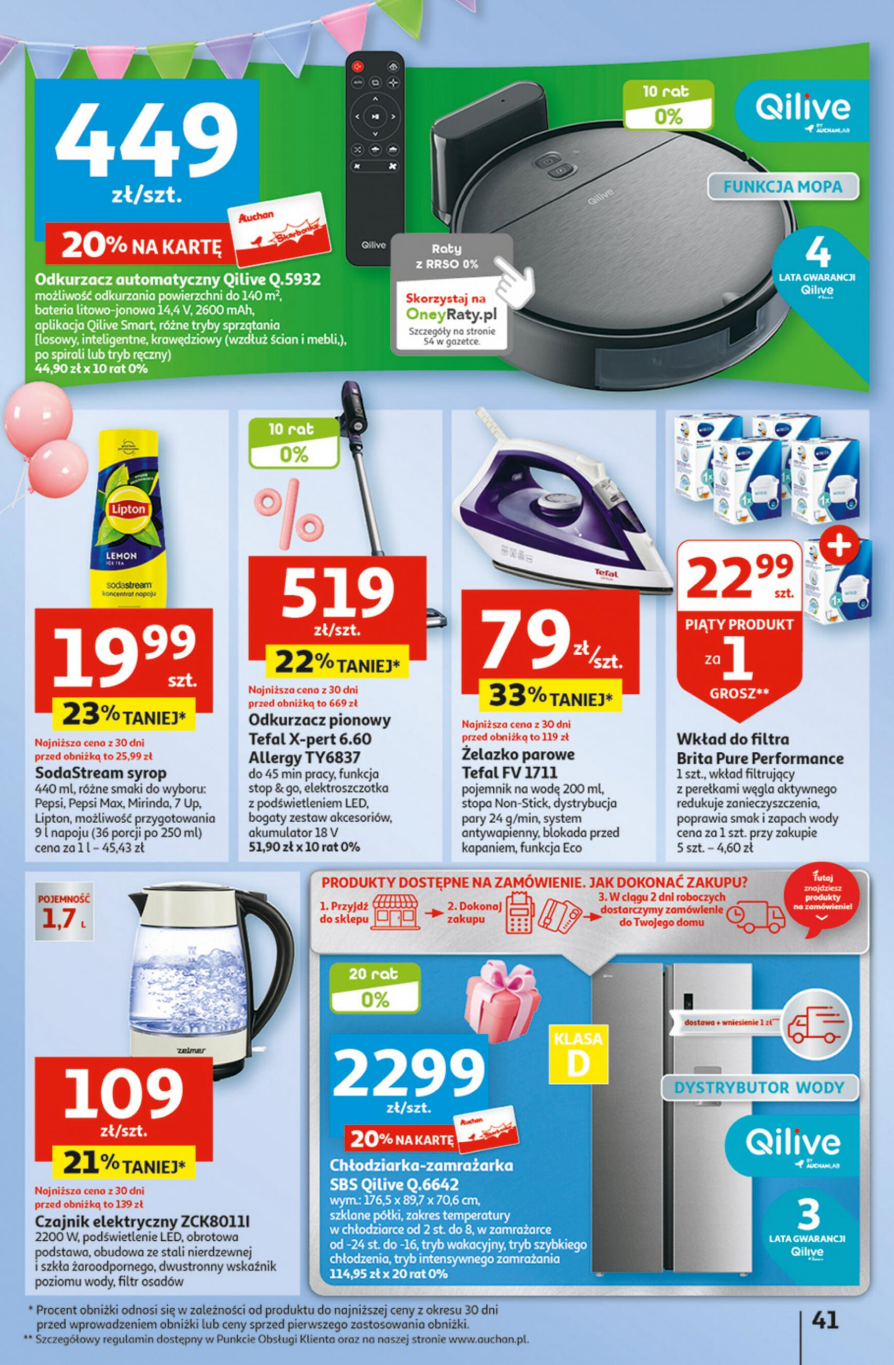 auchan - Hipermarket Auchan - Gazetka Jeszcze taniej na urodziny gazetka aktualna ważna od 02.05. - 08.05. - page: 41