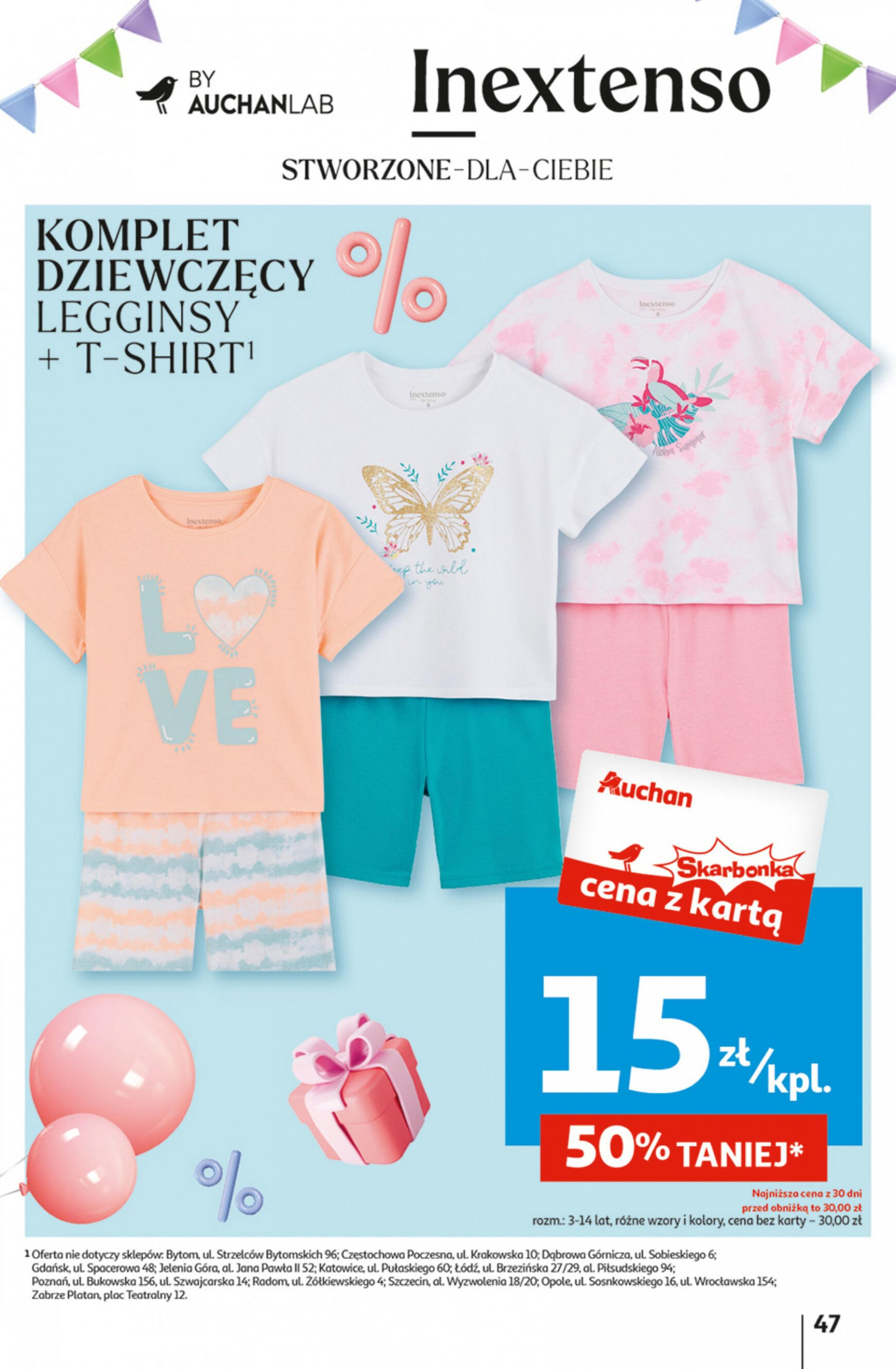 auchan - Hipermarket Auchan - Gazetka Jeszcze taniej na urodziny gazetka aktualna ważna od 02.05. - 08.05. - page: 47