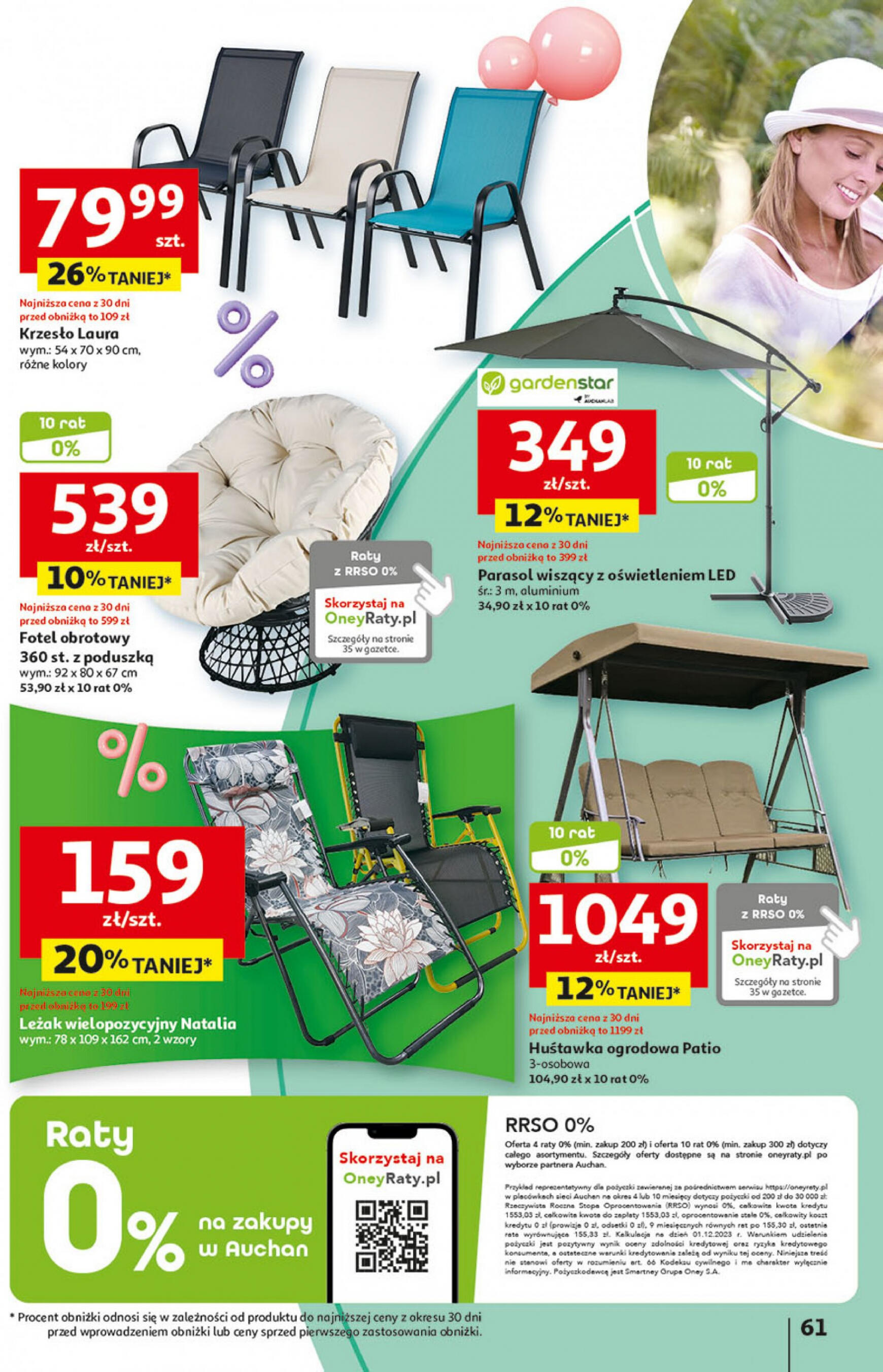 auchan - Hipermarket Auchan - Gazetka Jeszcze taniej na urodziny gazetka aktualna ważna od 02.05. - 08.05. - page: 61