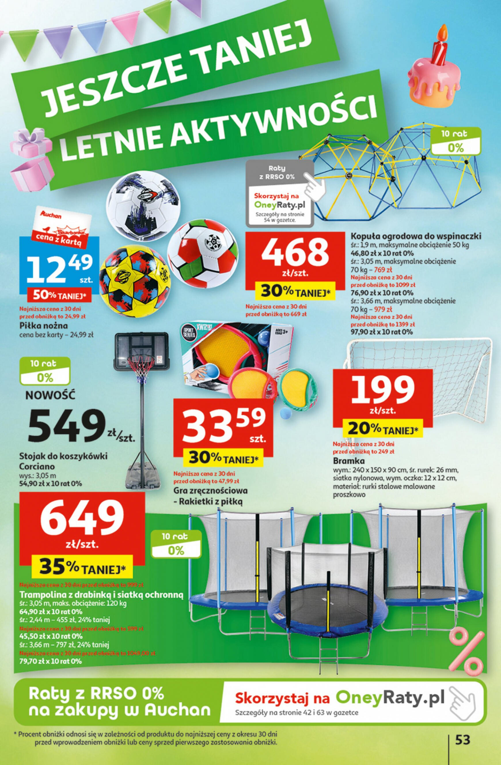 auchan - Hipermarket Auchan - Gazetka Jeszcze taniej na urodziny gazetka aktualna ważna od 02.05. - 08.05. - page: 53