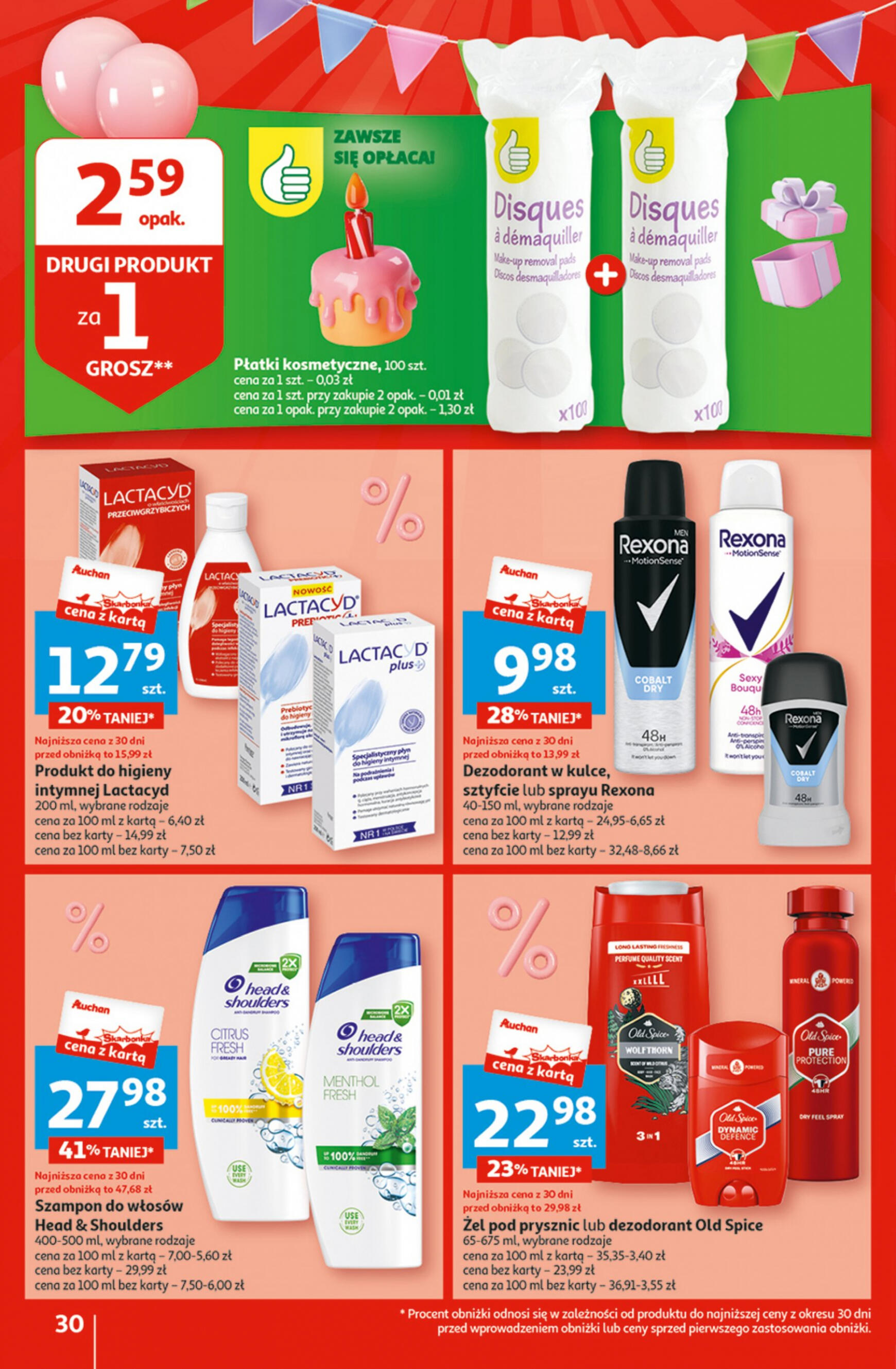 auchan - Hipermarket Auchan - Gazetka Jeszcze taniej na urodziny gazetka aktualna ważna od 02.05. - 08.05. - page: 30