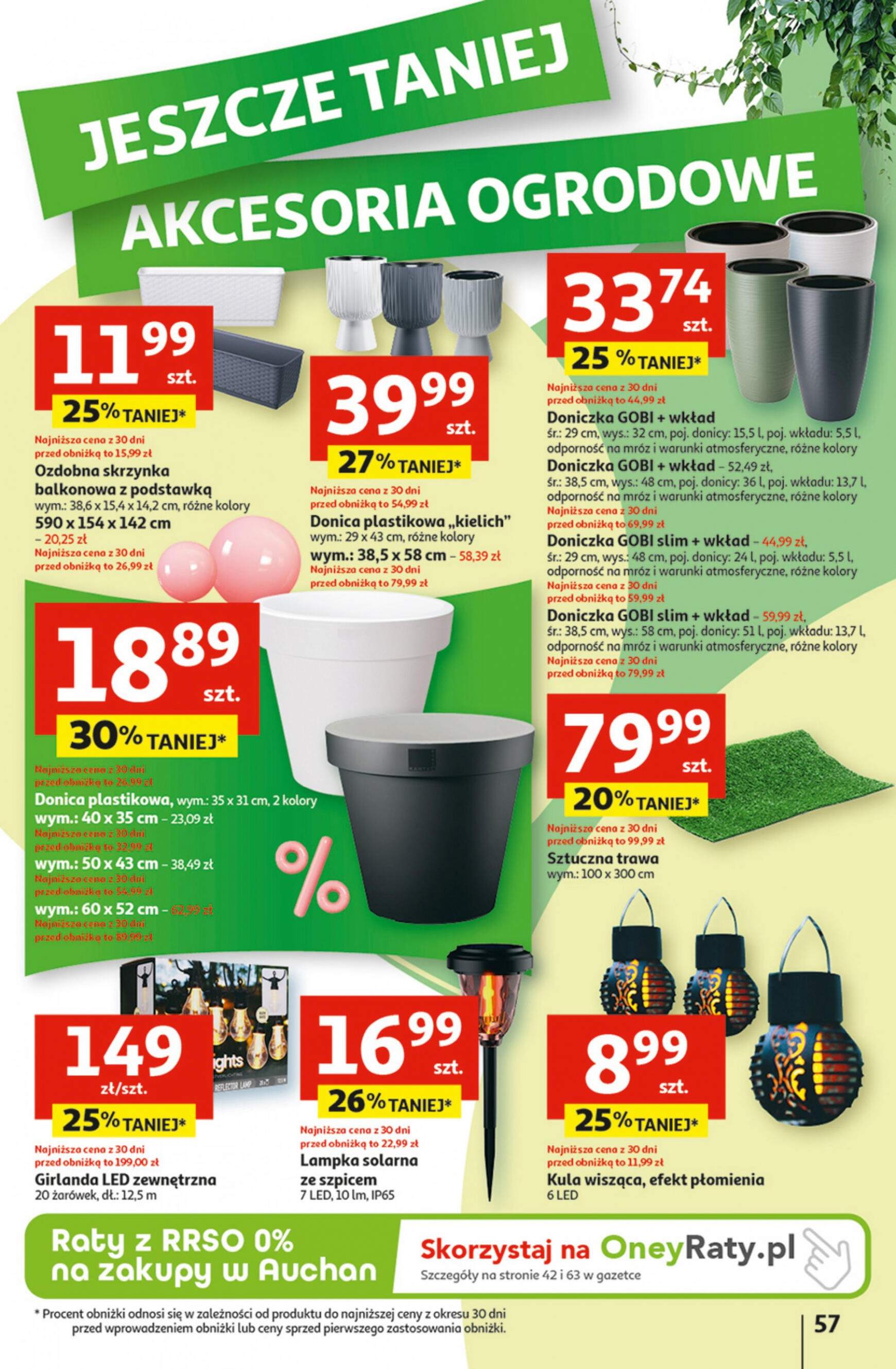 auchan - Hipermarket Auchan - Gazetka Jeszcze taniej na urodziny gazetka aktualna ważna od 02.05. - 08.05. - page: 57