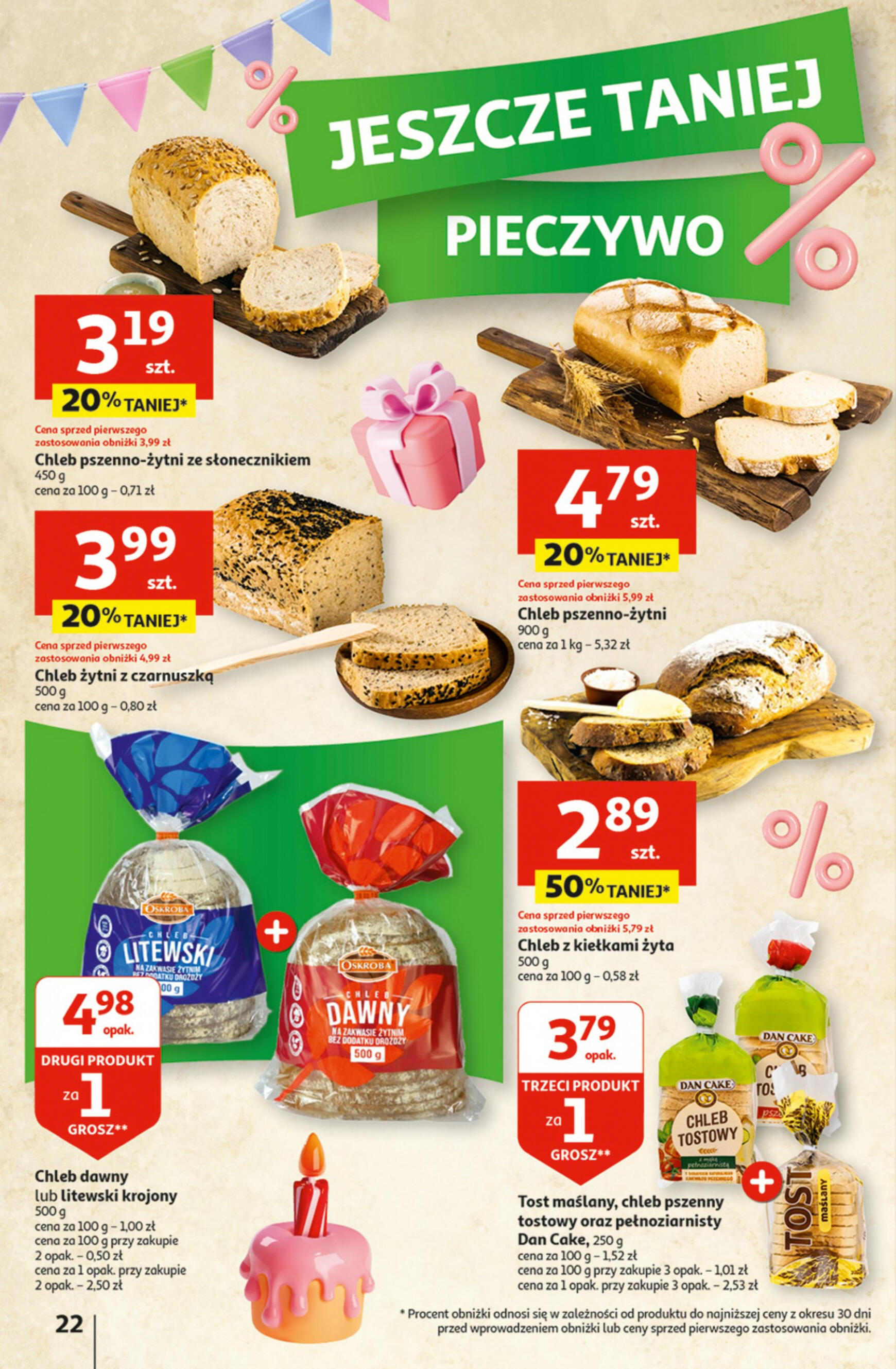 auchan - Hipermarket Auchan - Gazetka Jeszcze taniej na urodziny gazetka aktualna ważna od 02.05. - 08.05. - page: 22