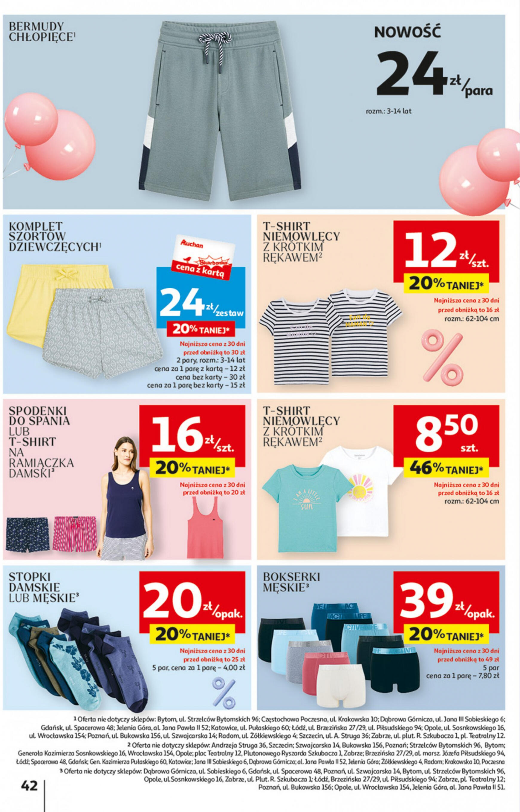 auchan - Hipermarket Auchan - Gazetka Jeszcze taniej na urodziny gazetka aktualna ważna od 09.05. - 15.05. - page: 42