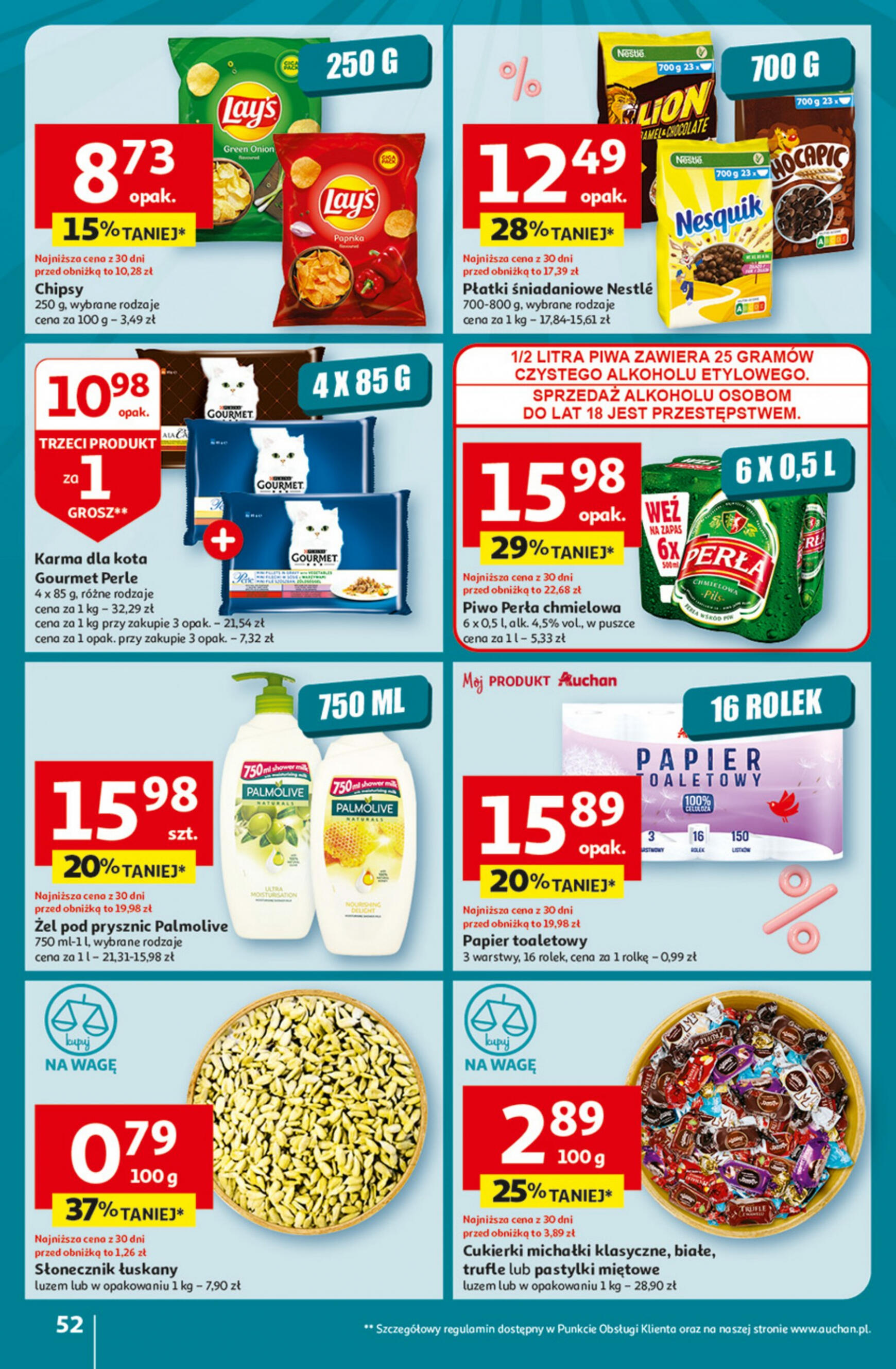 auchan - Hipermarket Auchan - Gazetka Jeszcze taniej na urodziny gazetka aktualna ważna od 09.05. - 15.05. - page: 52