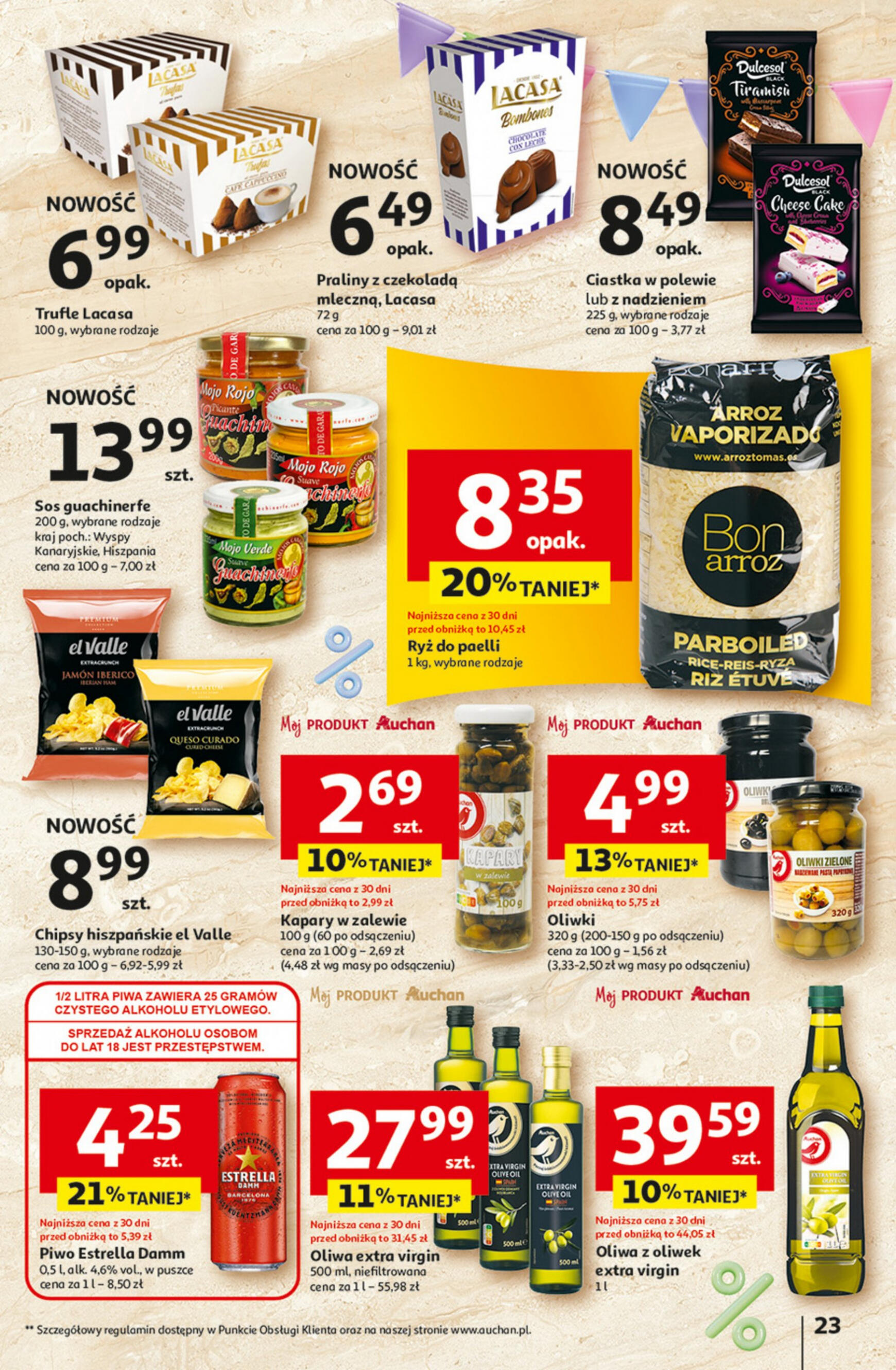 auchan - Hipermarket Auchan - Gazetka Jeszcze taniej na urodziny gazetka aktualna ważna od 09.05. - 15.05. - page: 23