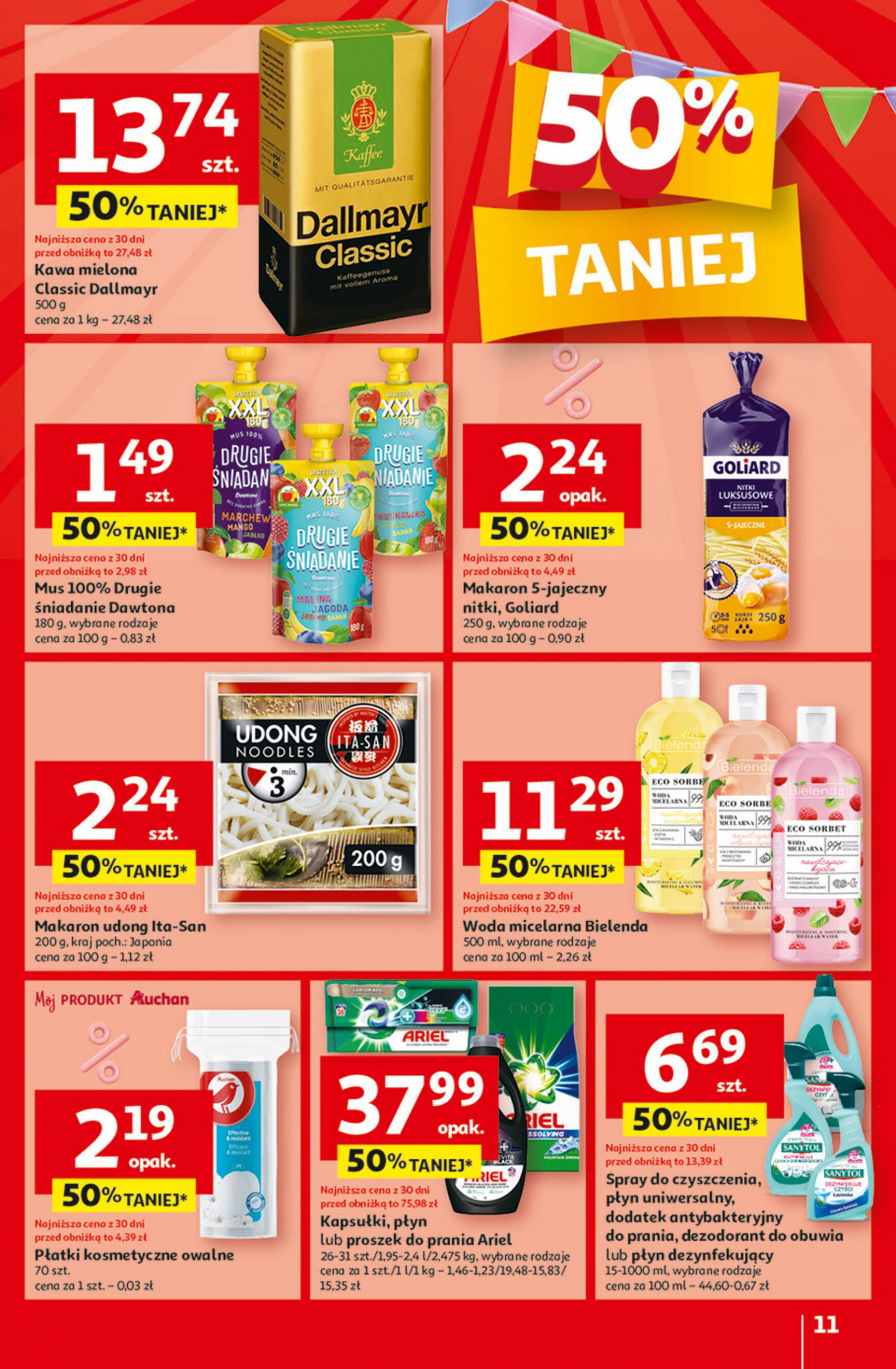 auchan - Hipermarket Auchan - Gazetka Jeszcze taniej na urodziny gazetka aktualna ważna od 09.05. - 15.05. - page: 11
