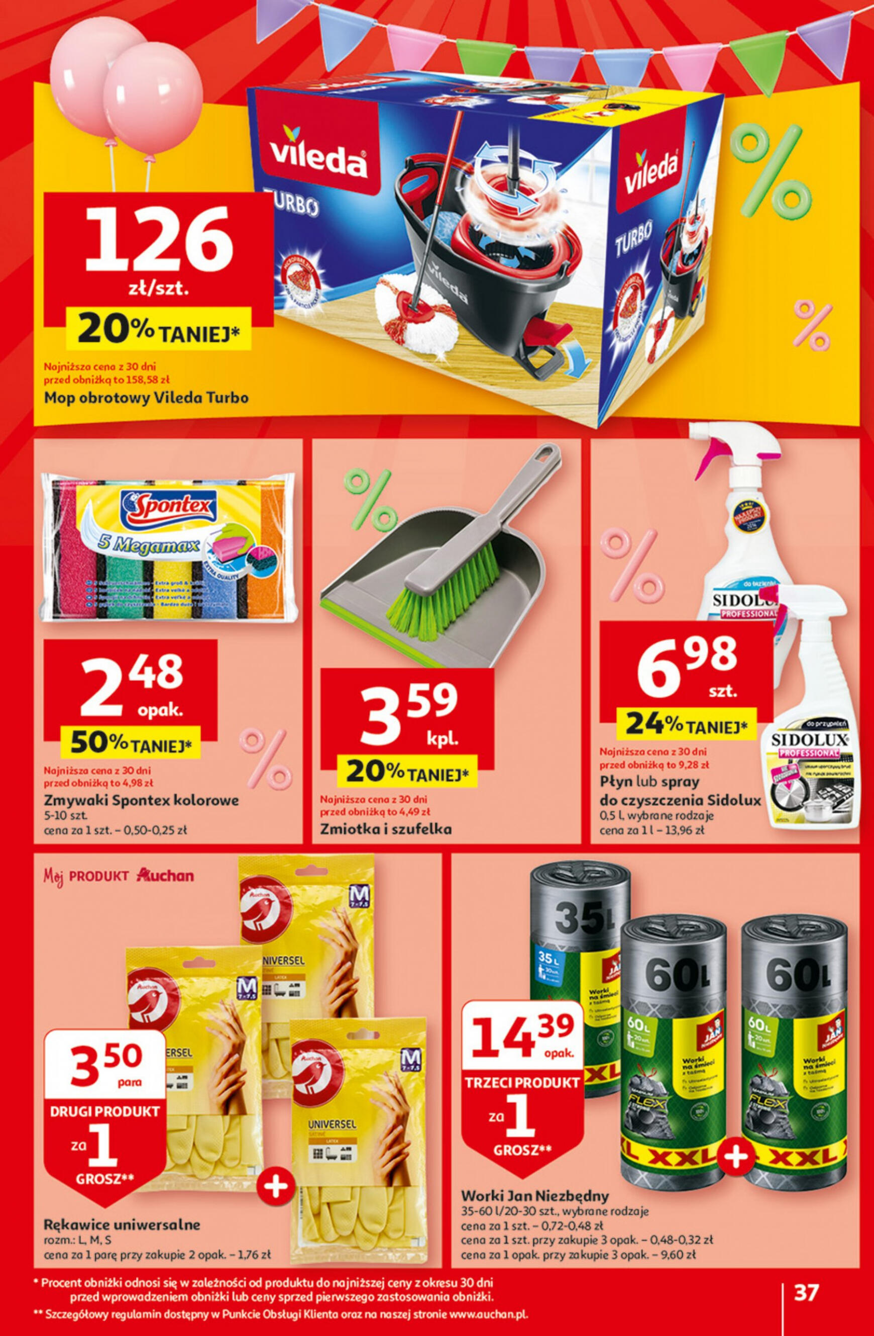 auchan - Hipermarket Auchan - Gazetka Jeszcze taniej na urodziny gazetka aktualna ważna od 09.05. - 15.05. - page: 37