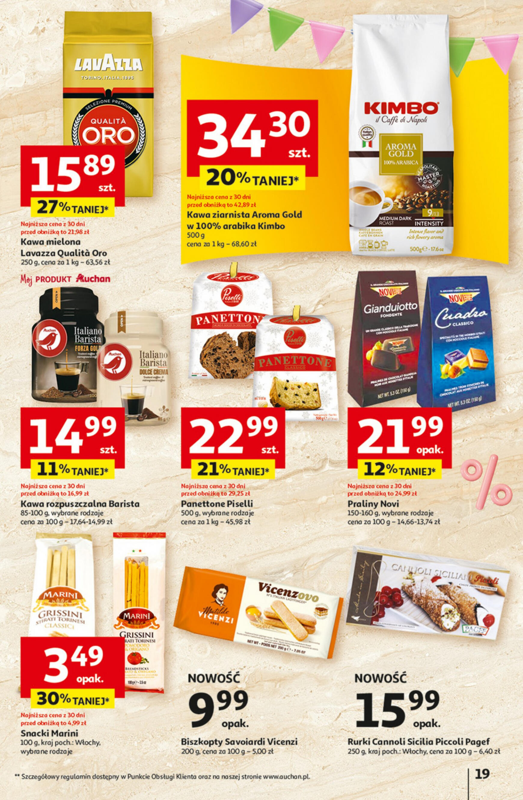 auchan - Hipermarket Auchan - Gazetka Jeszcze taniej na urodziny gazetka aktualna ważna od 09.05. - 15.05. - page: 19