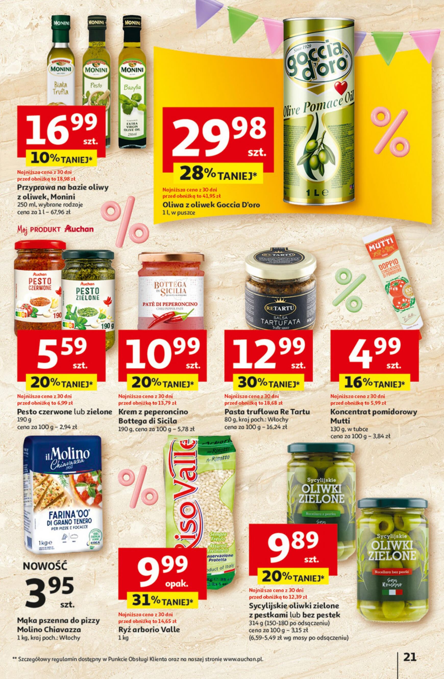 auchan - Hipermarket Auchan - Gazetka Jeszcze taniej na urodziny gazetka aktualna ważna od 09.05. - 15.05. - page: 21