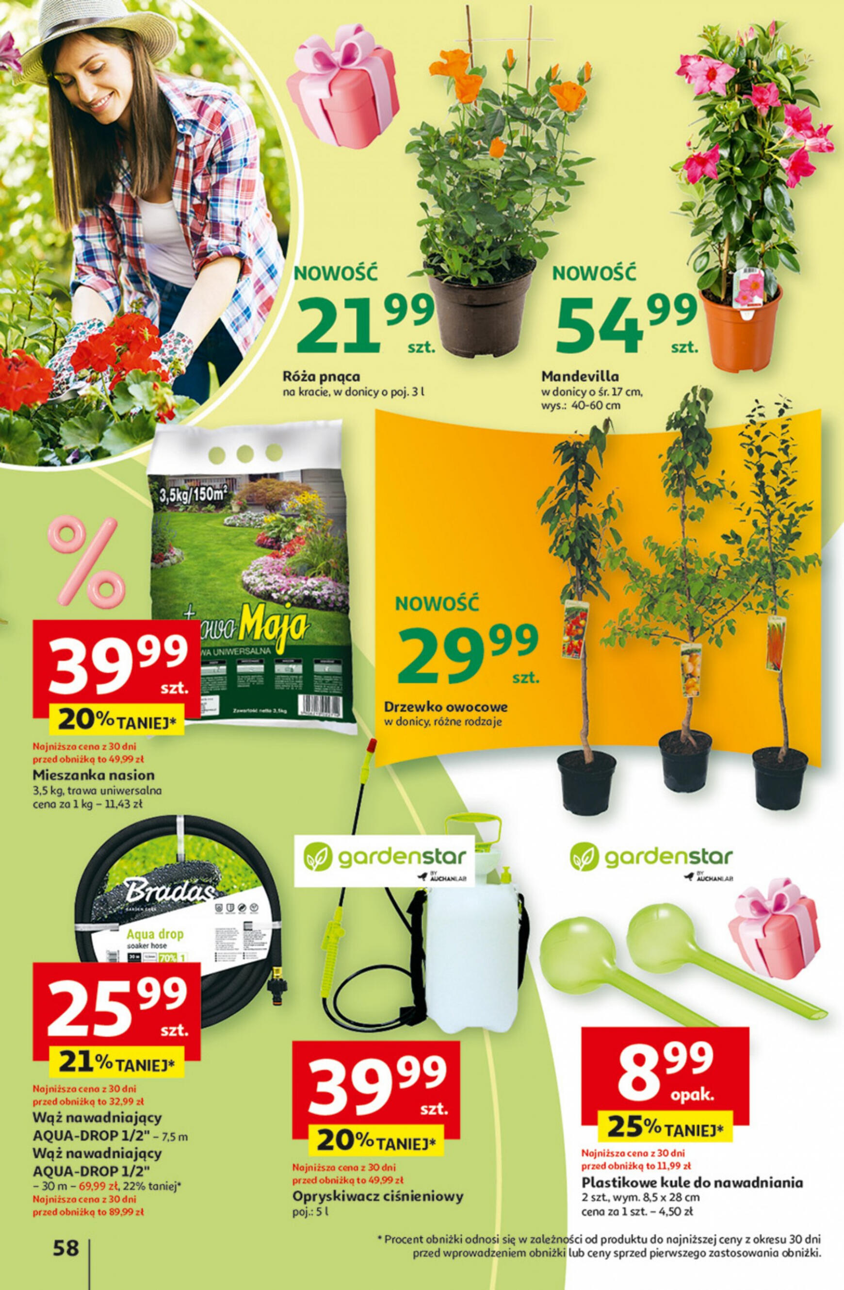 auchan - Hipermarket Auchan - Gazetka Jeszcze taniej na urodziny gazetka aktualna ważna od 09.05. - 15.05. - page: 58