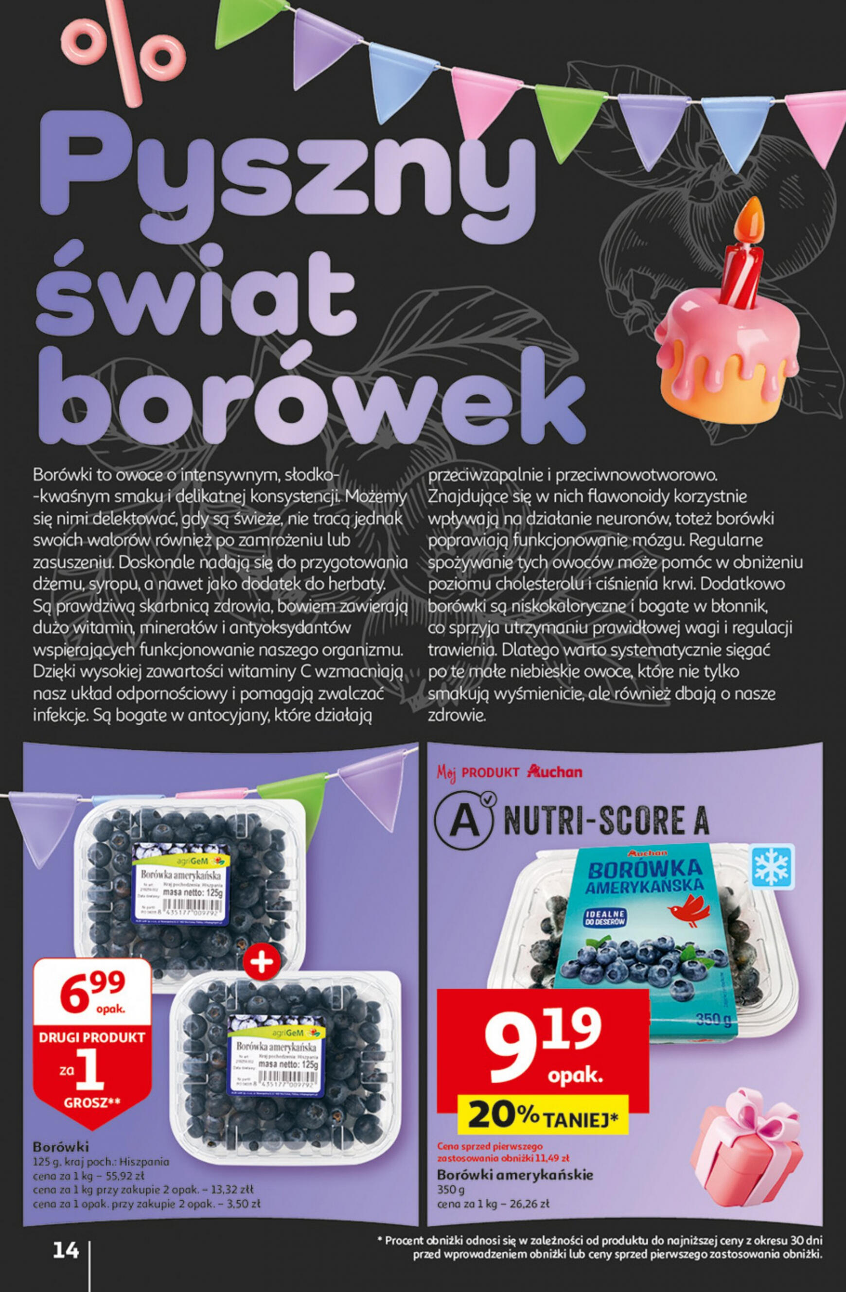 auchan - Hipermarket Auchan - Gazetka Jeszcze taniej na urodziny gazetka aktualna ważna od 09.05. - 15.05. - page: 14