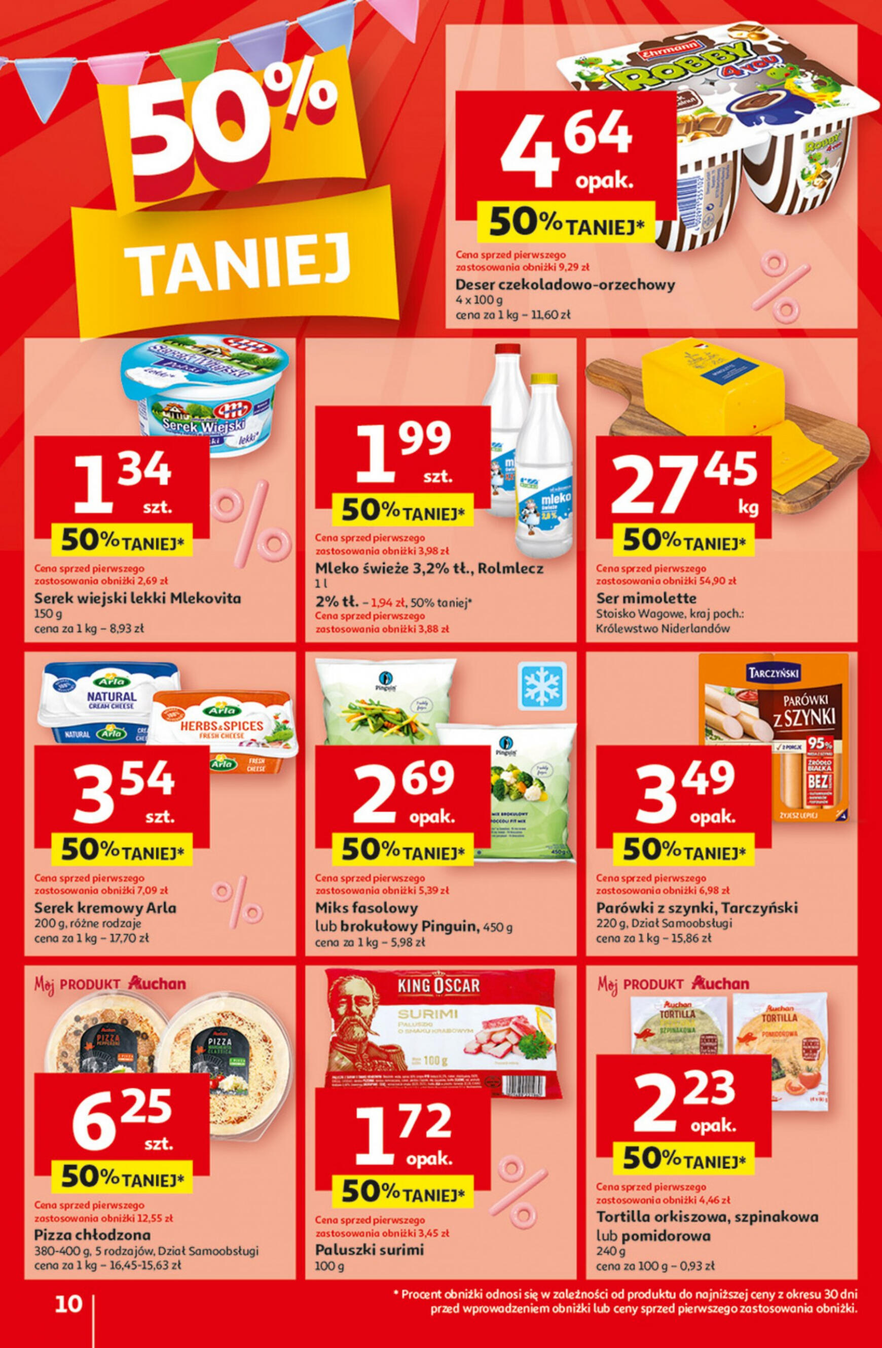auchan - Hipermarket Auchan - Gazetka Jeszcze taniej na urodziny gazetka aktualna ważna od 09.05. - 15.05. - page: 10