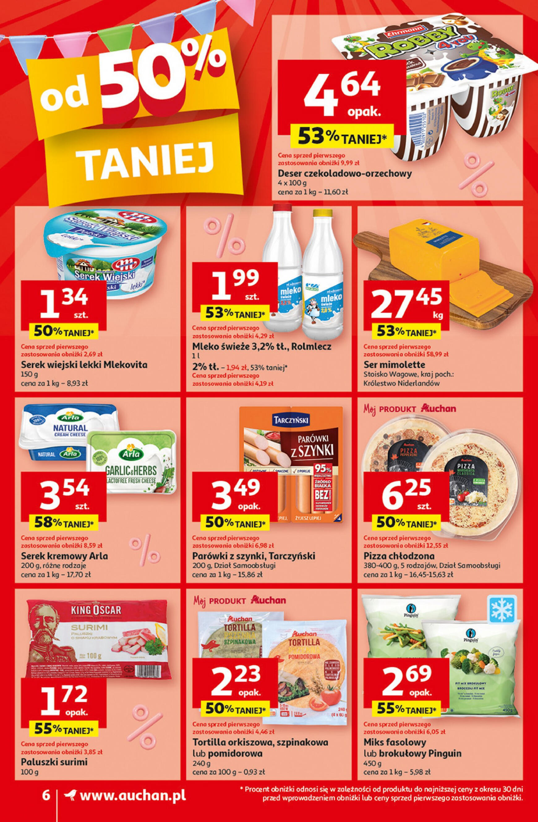 auchan - Supermarket Auchan - Gazetka Jeszcze taniej na urodziny gazetka aktualna ważna od 09.05. - 15.05. - page: 6