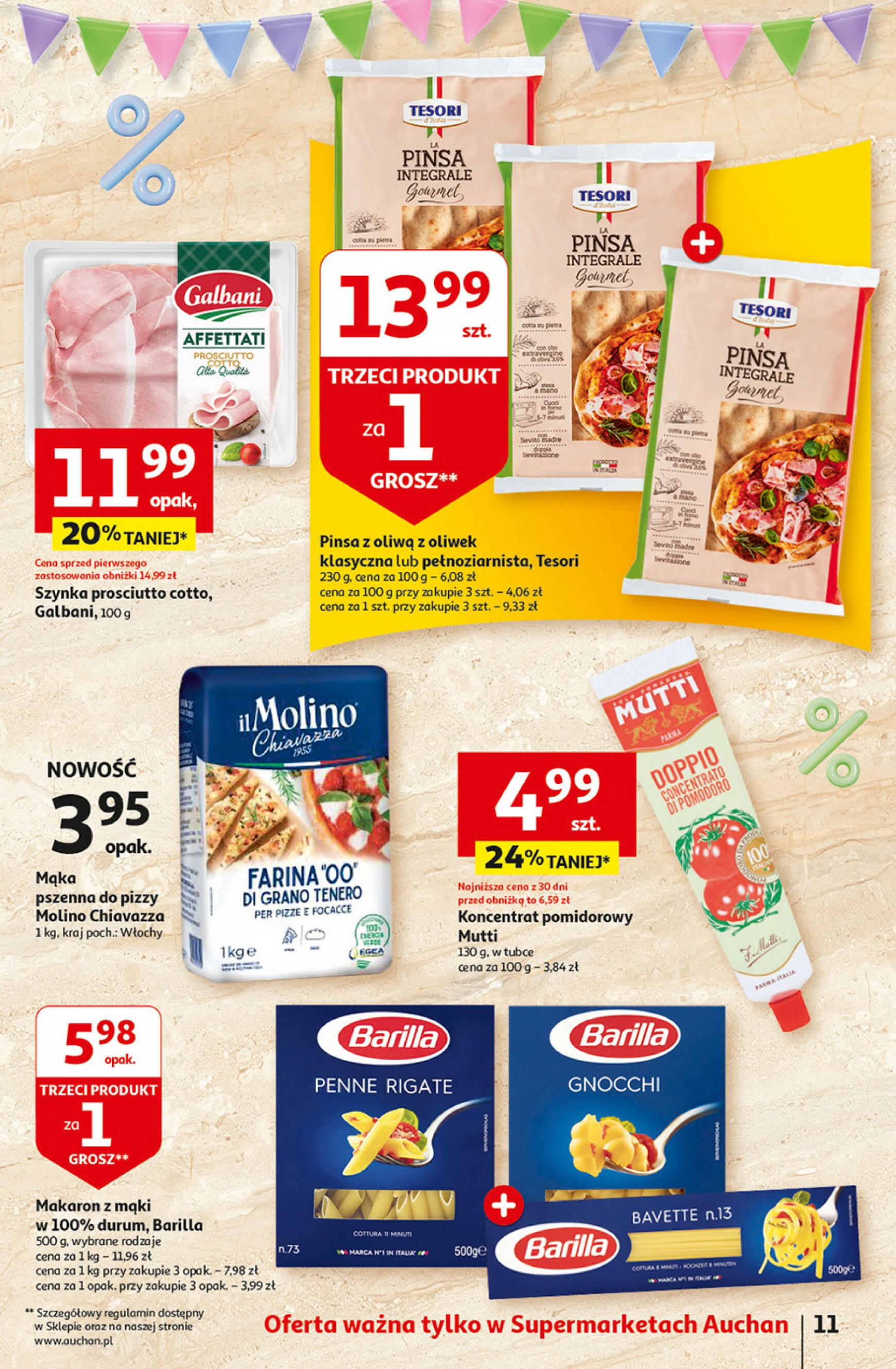auchan - Supermarket Auchan - Gazetka Jeszcze taniej na urodziny gazetka aktualna ważna od 09.05. - 15.05. - page: 11