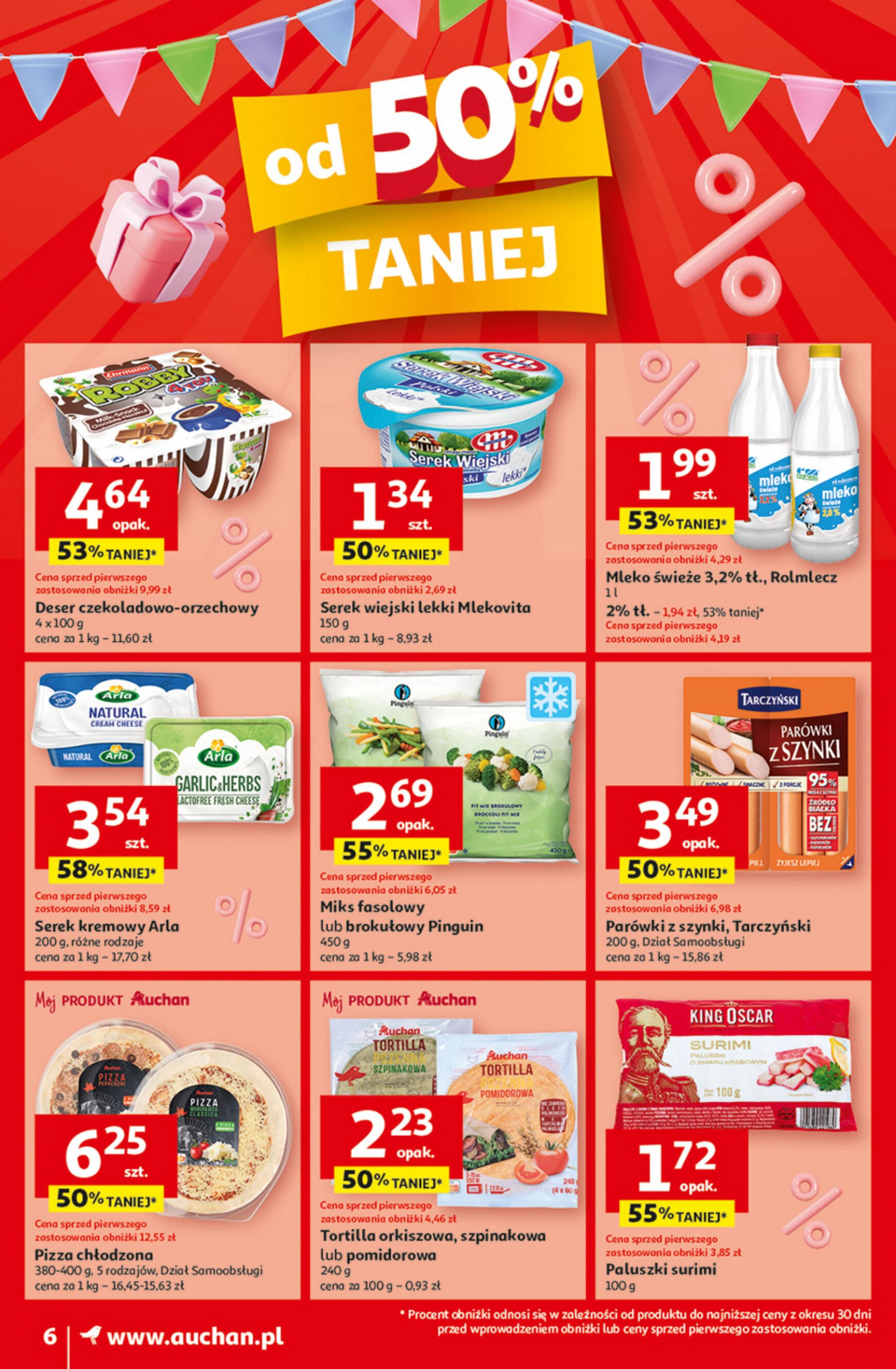 auchan - Moje Auchan - Gazetka Jeszcze taniej na urodziny gazetka aktualna ważna od 09.05. - 15.05. - page: 6