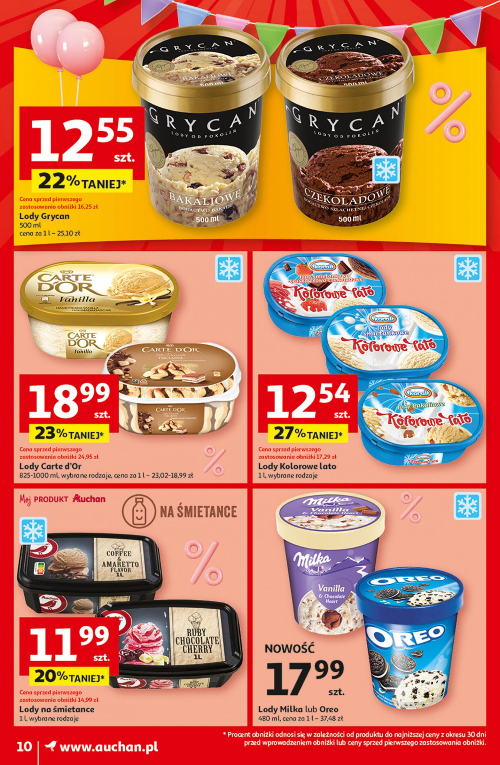 auchan - Moje Auchan - Gazetka Jeszcze taniej na urodziny gazetka aktualna ważna od 09.05. - 15.05. - page: 10
