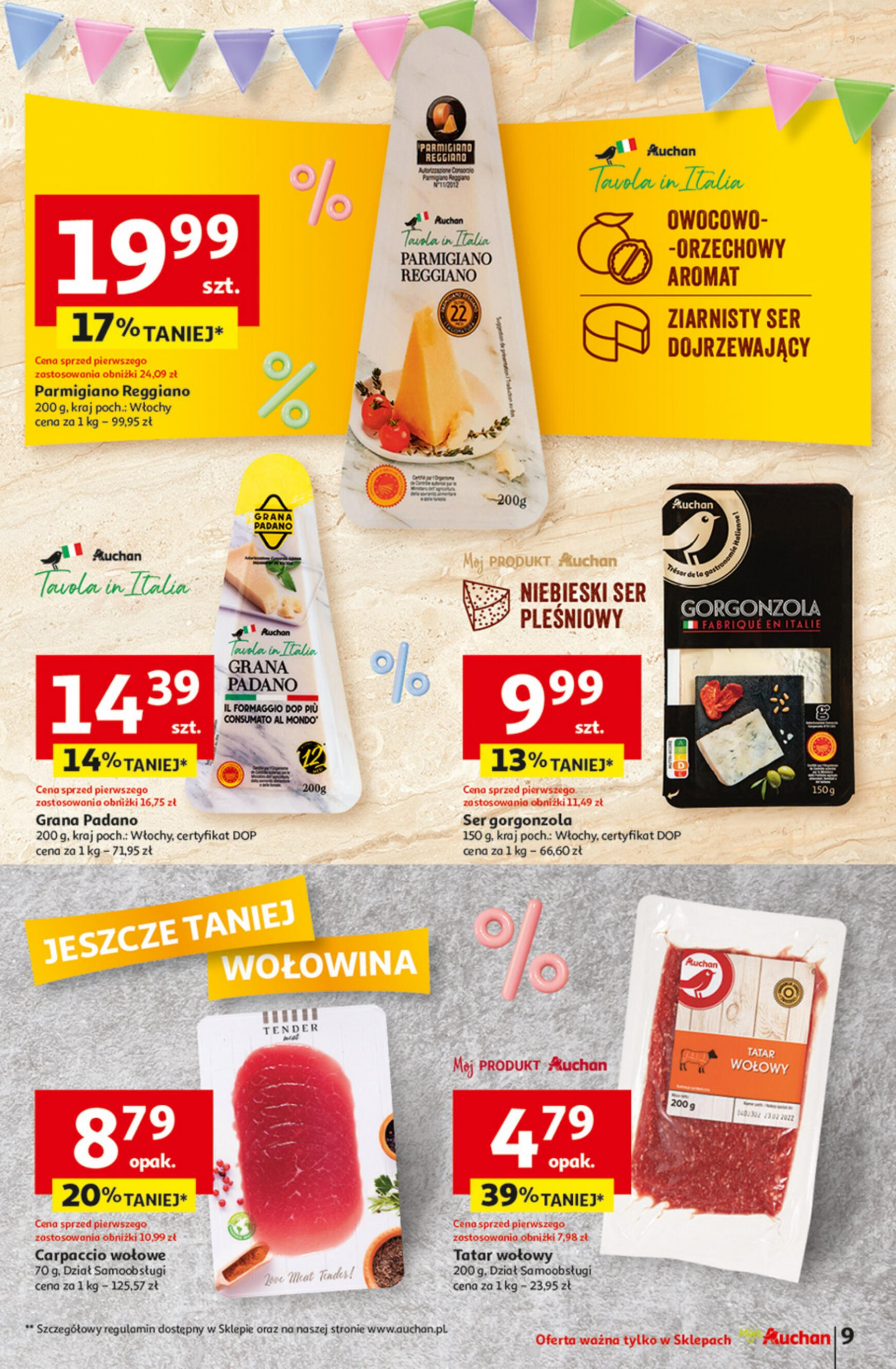auchan - Moje Auchan - Gazetka Jeszcze taniej na urodziny gazetka aktualna ważna od 09.05. - 15.05. - page: 9