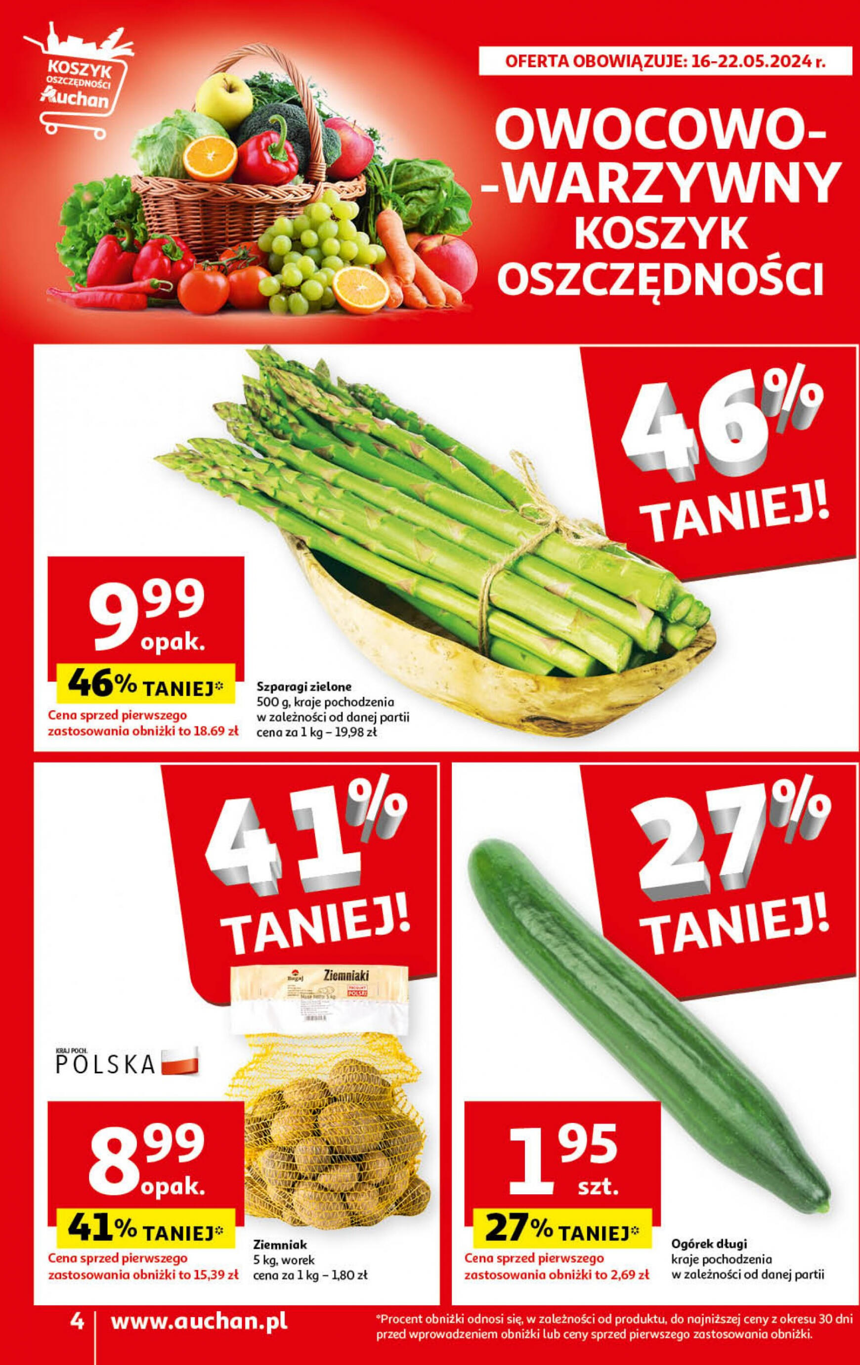 auchan - Moje Auchan gazetka aktualna ważna od 16.05. - 22.05. - page: 4