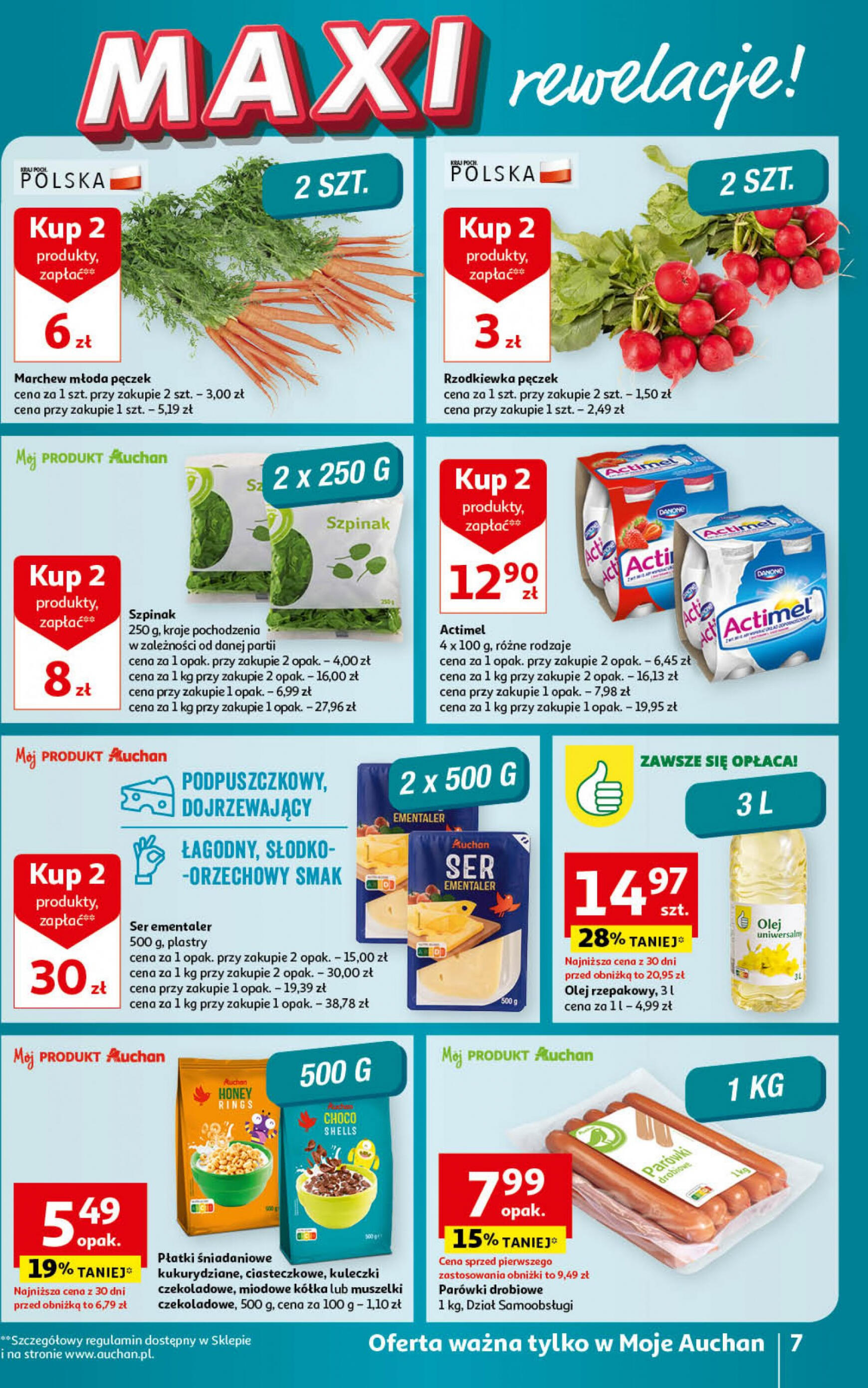 auchan - Moje Auchan gazetka aktualna ważna od 16.05. - 22.05. - page: 7