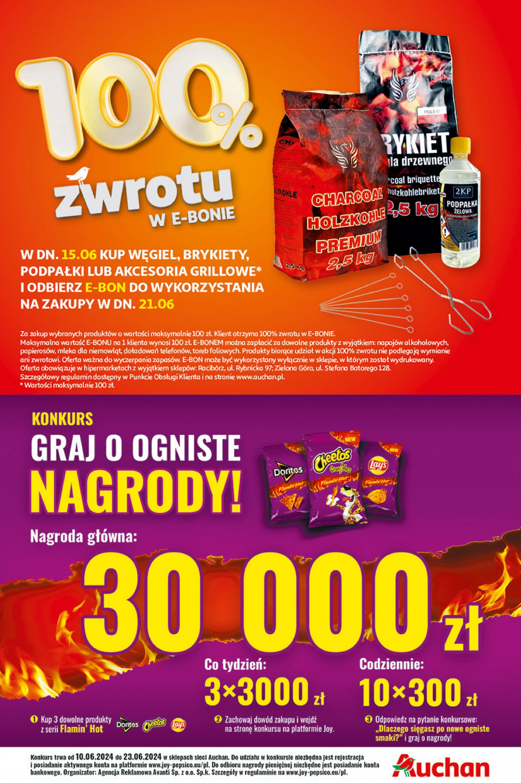 auchan - Hipermarket Auchan gazetka aktualna ważna od 13.06. - 19.06. - page: 3