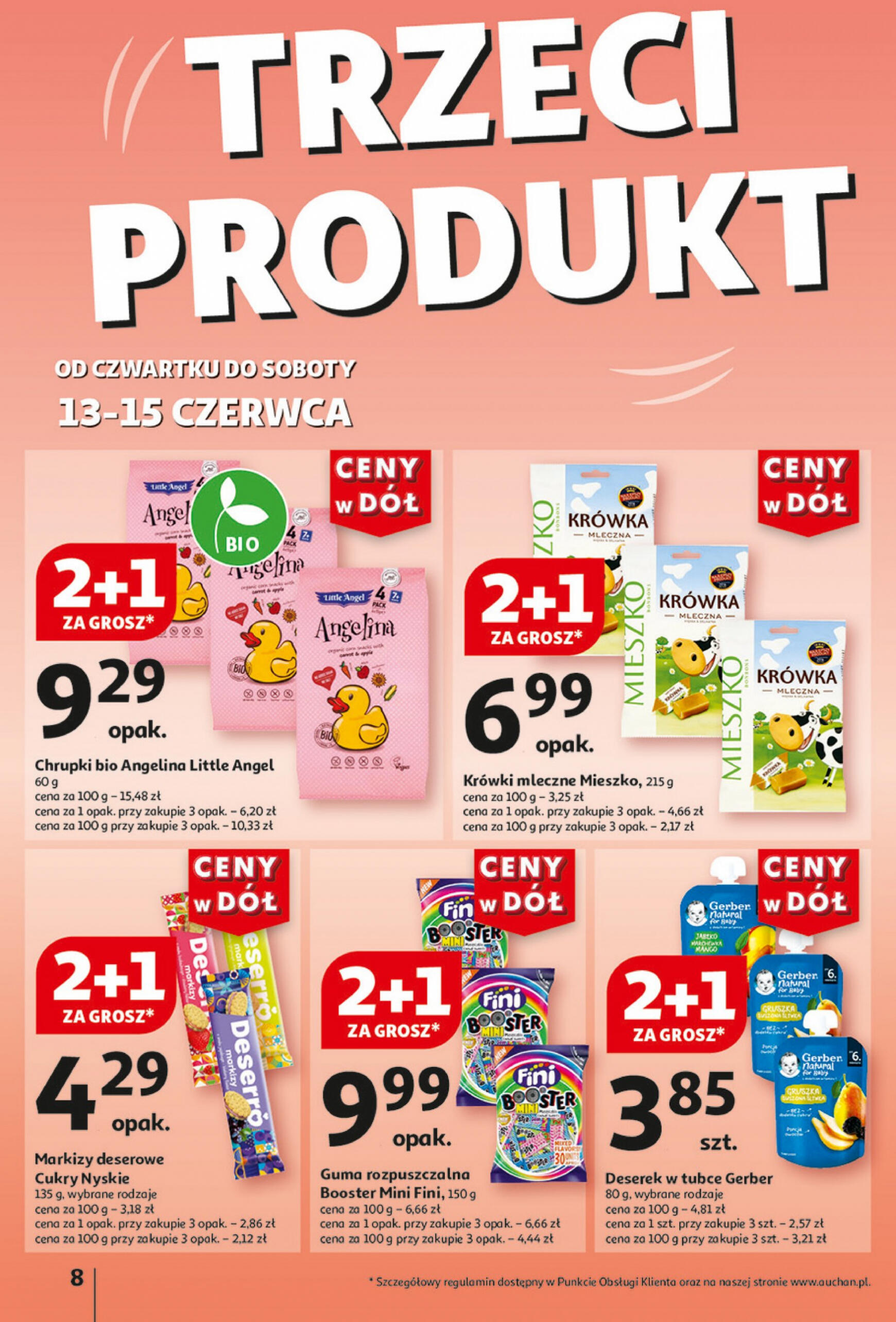 auchan - Hipermarket Auchan gazetka aktualna ważna od 13.06. - 19.06. - page: 8