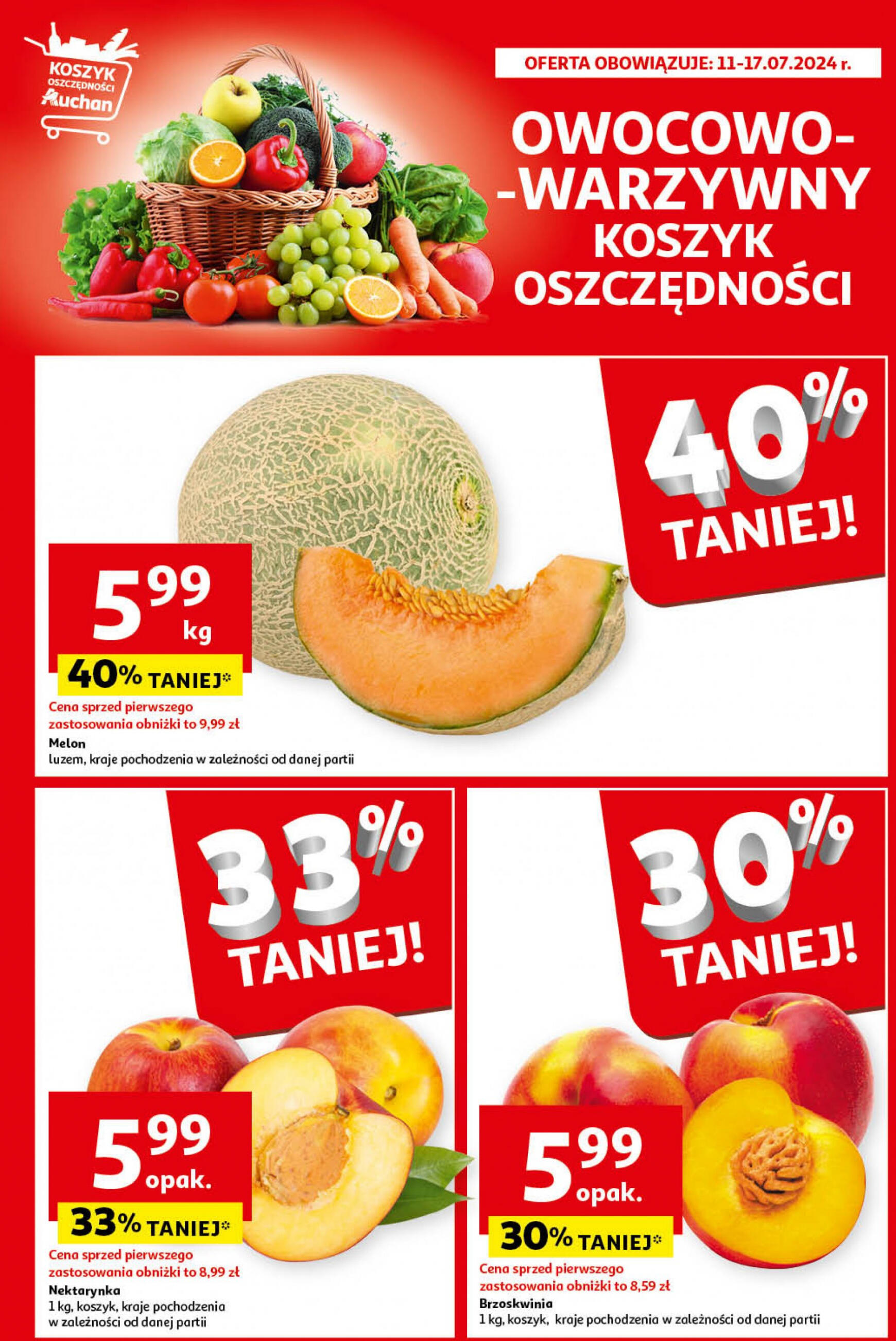 auchan - Supermarket Auchan gazetka aktualna ważna od 11.07. - 17.07. - page: 4