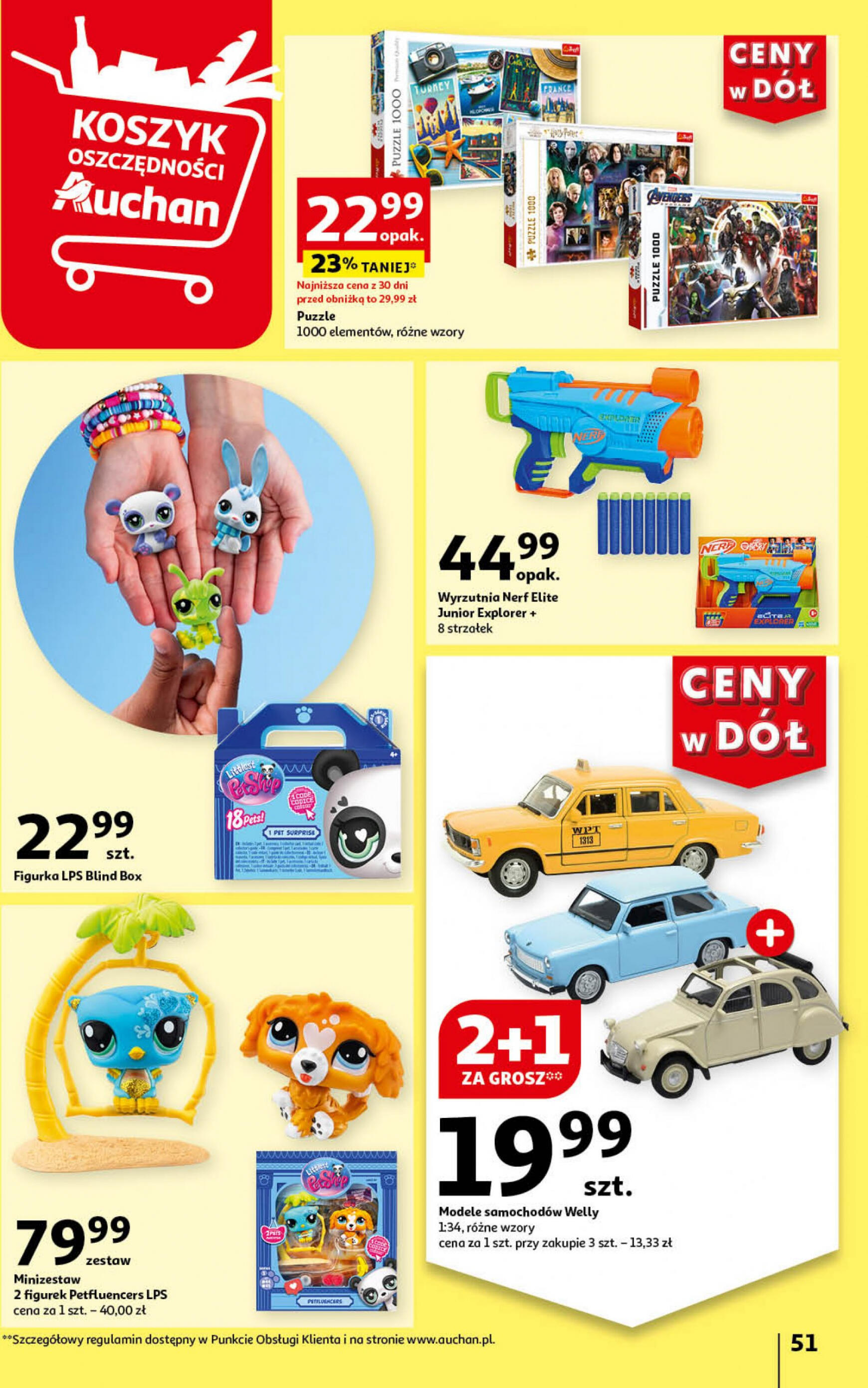 auchan - Hipermarket Auchan gazetka aktualna ważna od 11.07. - 17.07. - page: 59