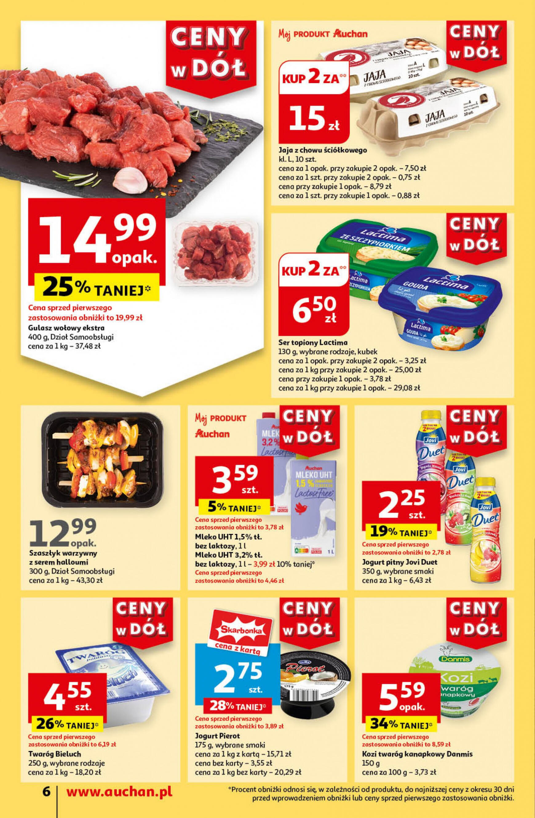 auchan - Moje Auchan gazetka aktualna ważna od 25.07. - 31.07. - page: 6