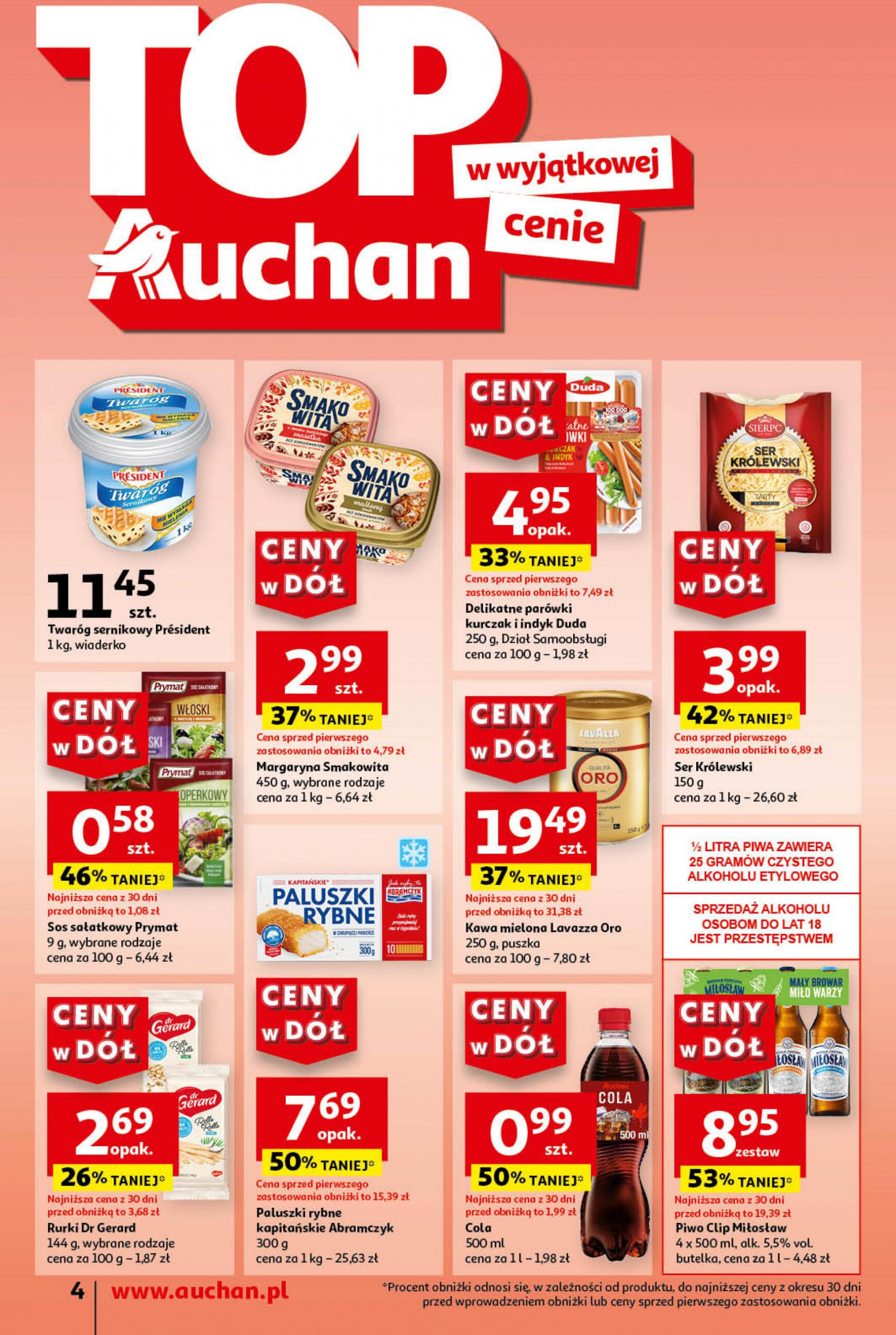 auchan - Moje Auchan gazetka aktualna ważna od 25.07. - 31.07. - page: 4