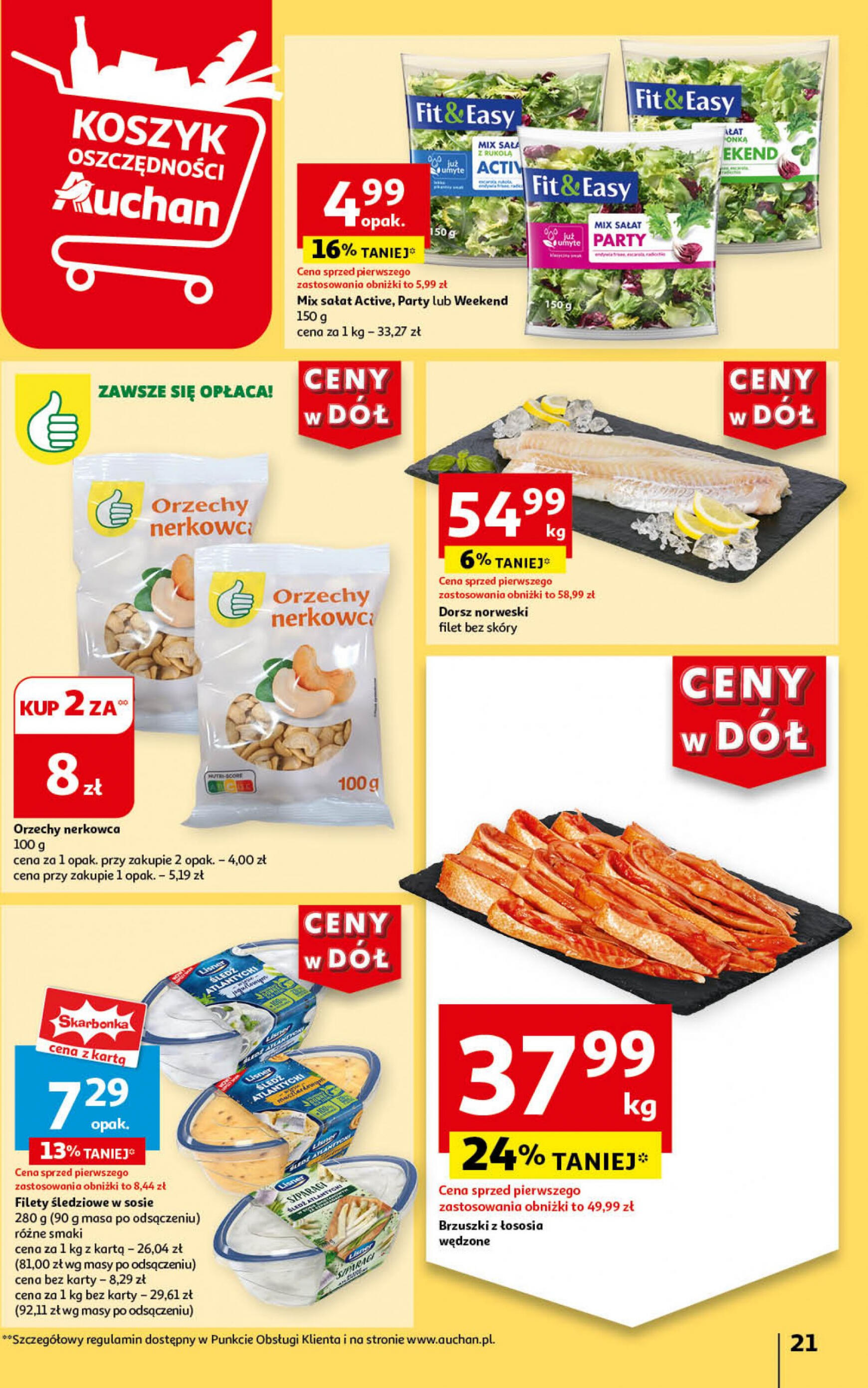 auchan - Auchan - Hipermarket gazetka aktualna ważna od 25.07. - 31.07. - page: 21