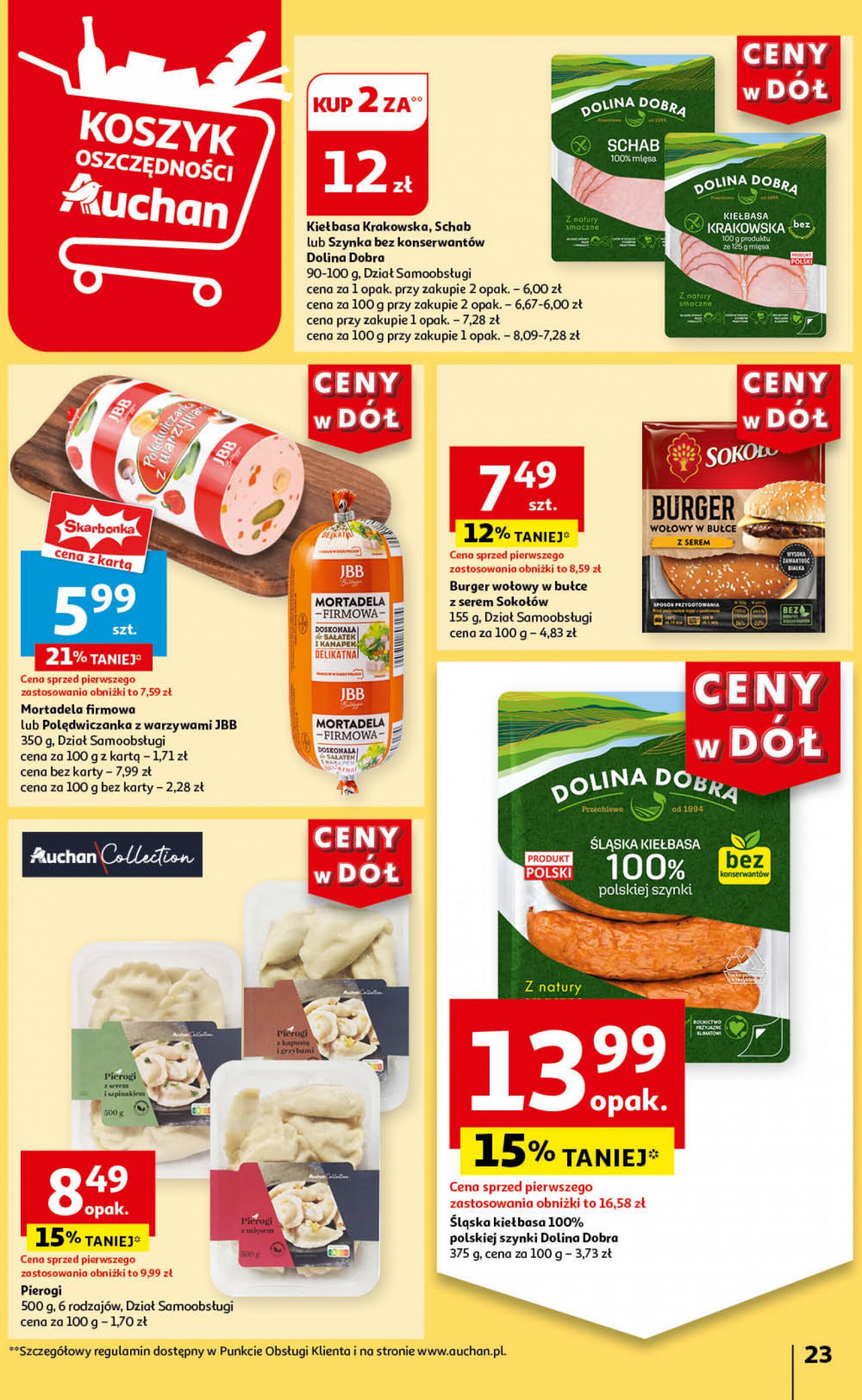 auchan - Auchan - Hipermarket gazetka aktualna ważna od 25.07. - 31.07. - page: 23