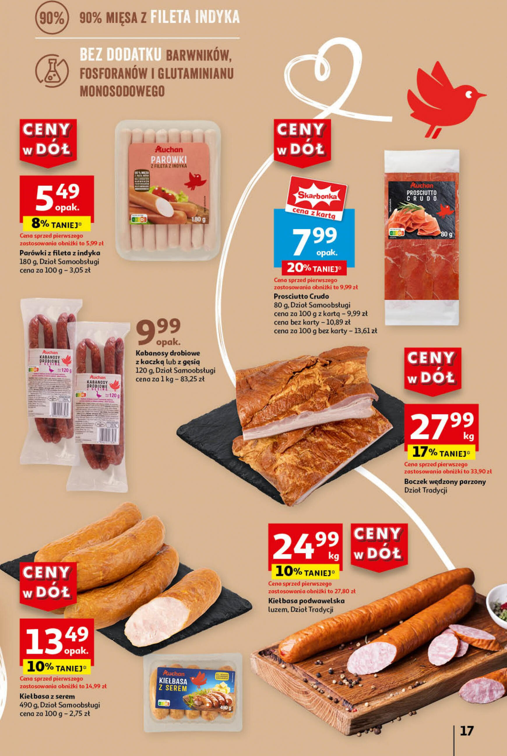 auchan - Auchan - Hipermarket gazetka aktualna ważna od 25.07. - 31.07. - page: 17