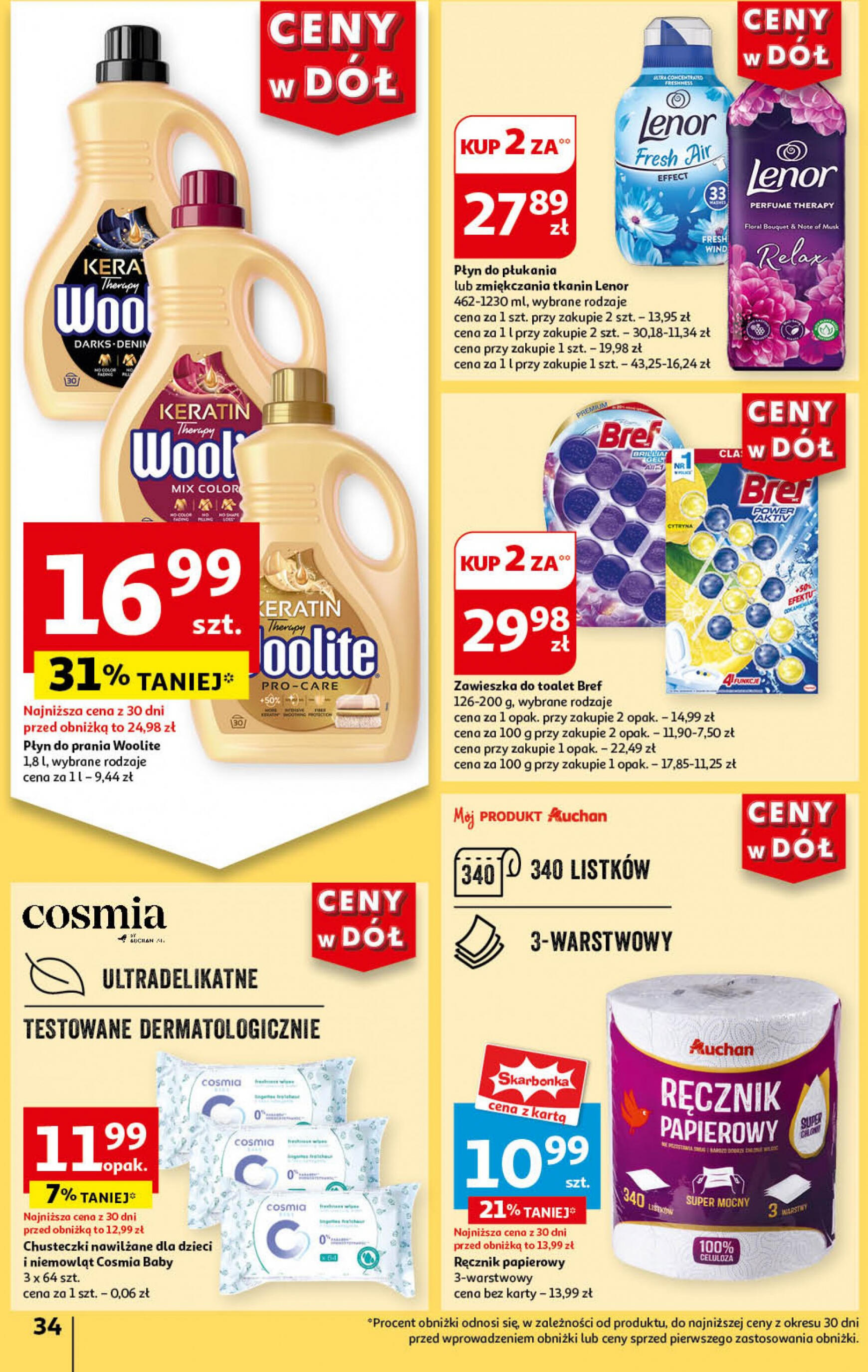 auchan - Auchan - Hipermarket gazetka aktualna ważna od 25.07. - 31.07. - page: 34