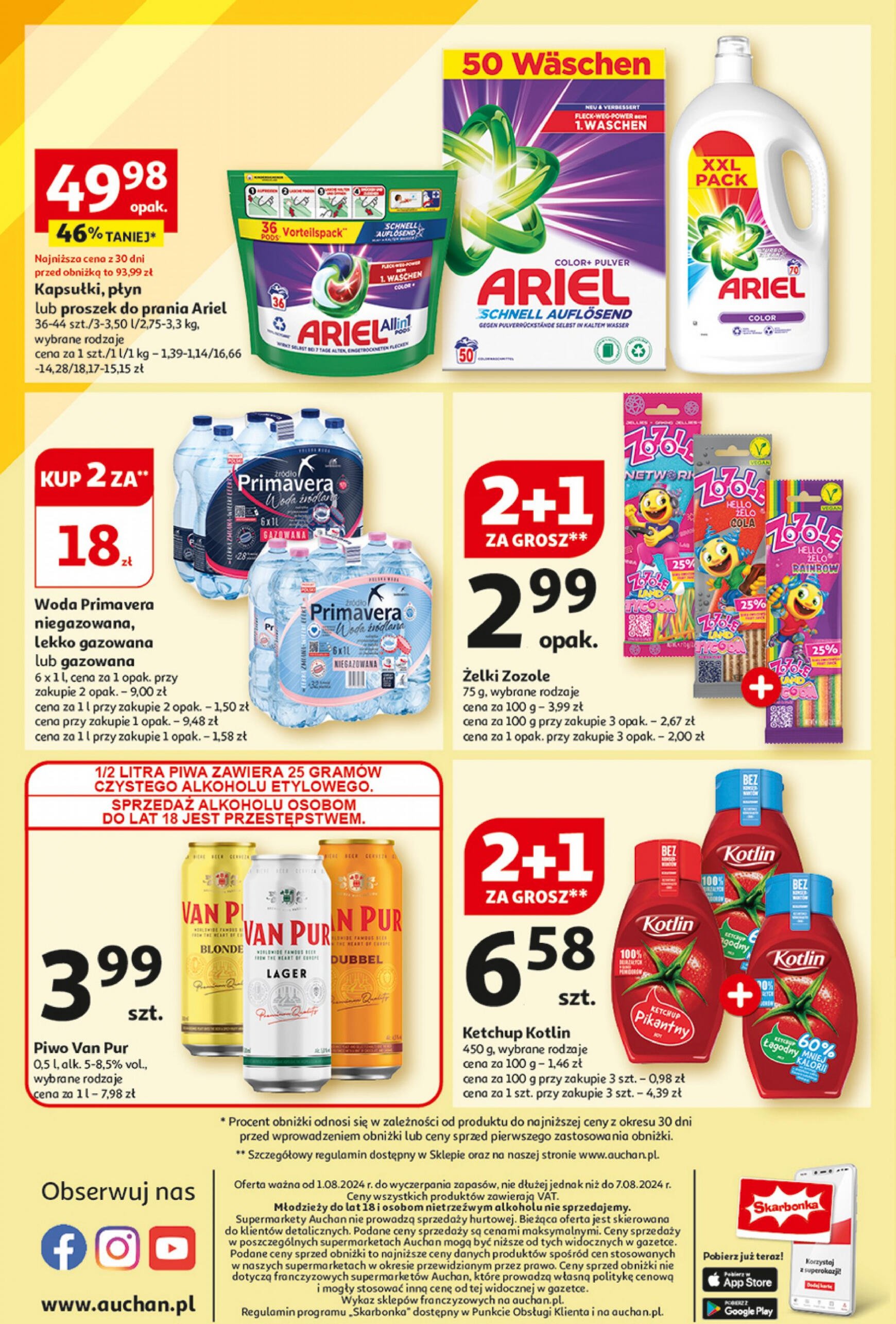 auchan - Moje Auchan gazetka aktualna ważna od 01.08. - 07.08. - page: 10