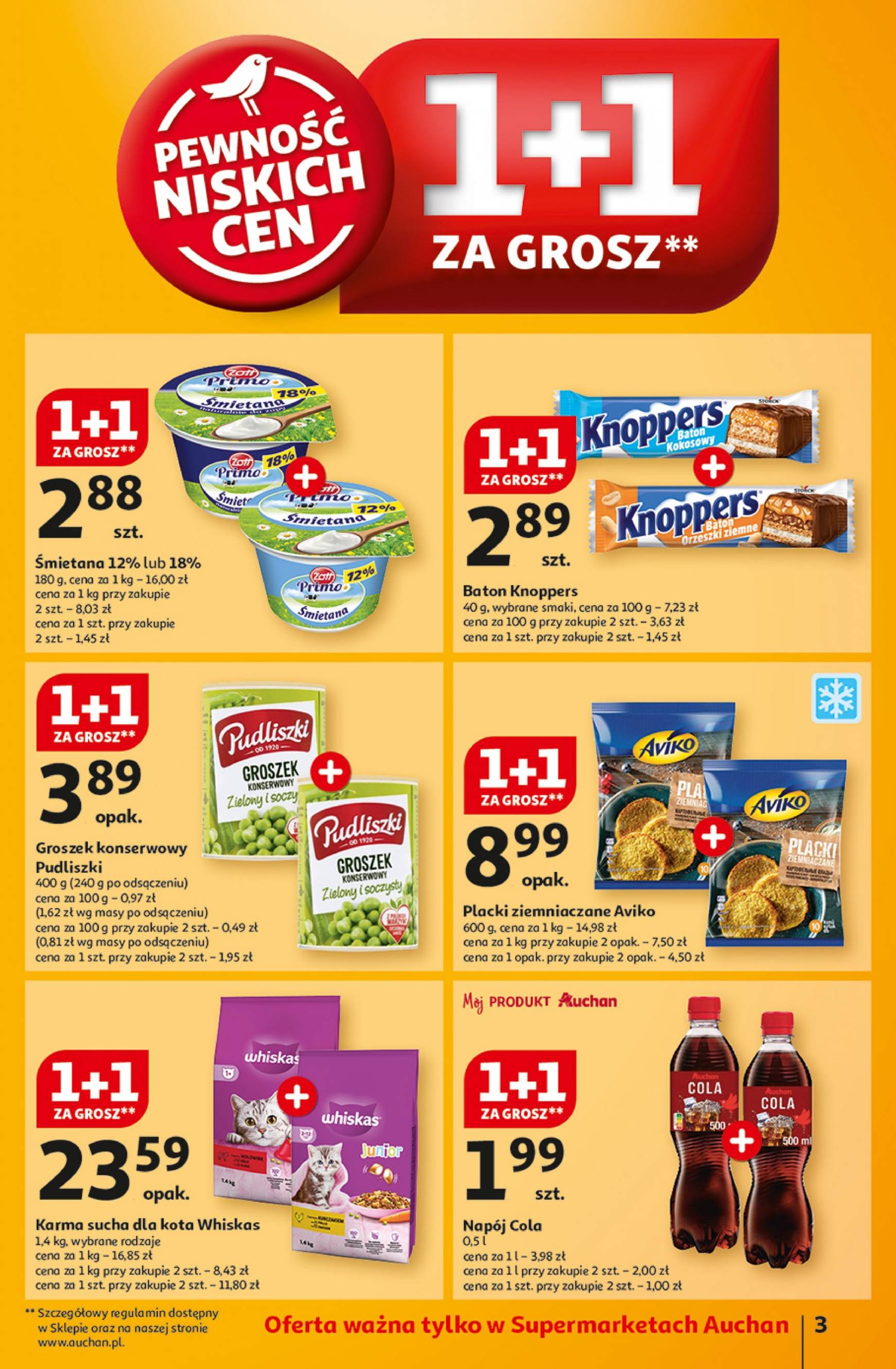 auchan - Aktualna Supermarket Auchan gazetka ważna od 05.09. - 11.09. - page: 3