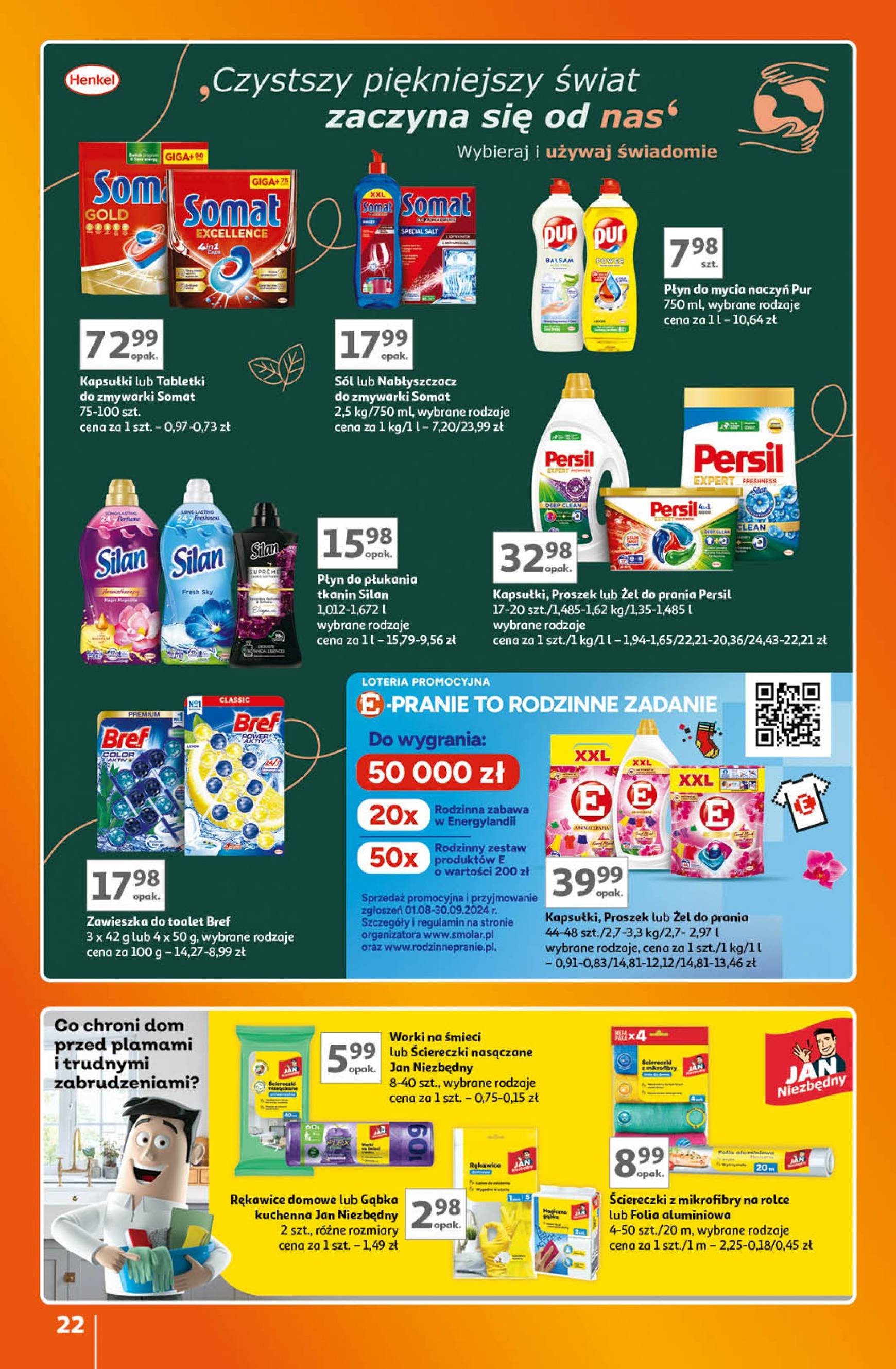 auchan - Aktualna Auchan - Znane Marki Lubiane gazetka ważna od 05.09. - 11.09. - page: 22