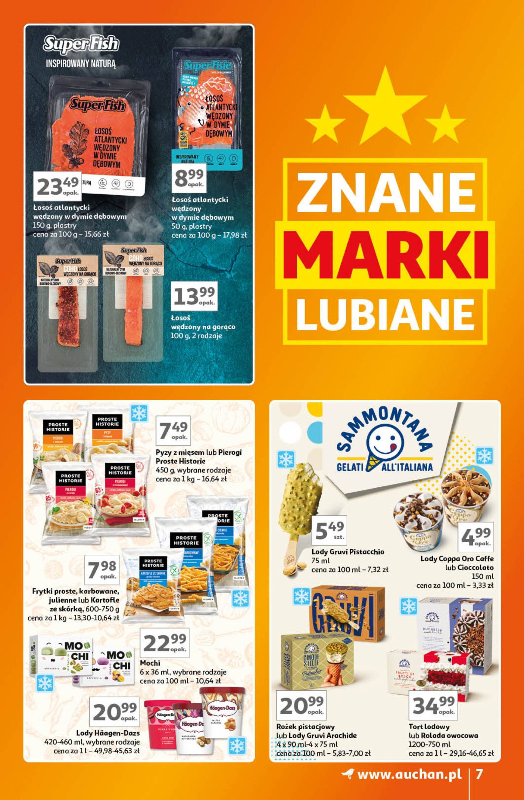 auchan - Aktualna Auchan - Znane Marki Lubiane gazetka ważna od 05.09. - 11.09. - page: 7