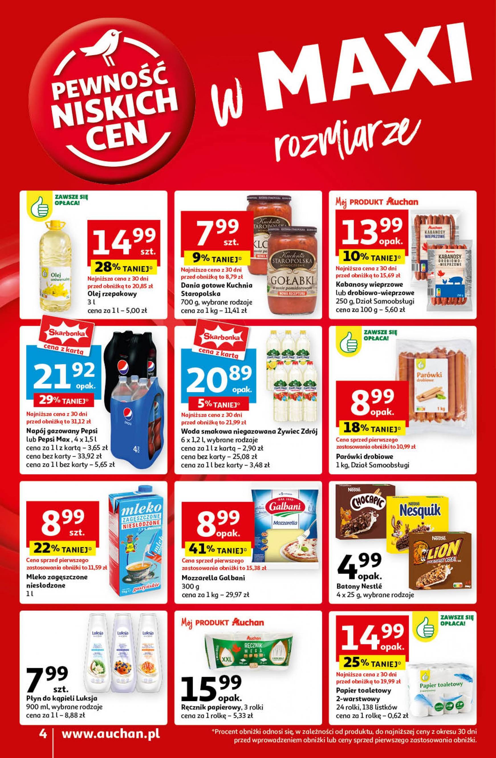 auchan - Aktualna Moje Auchan gazetka ważna od 12.09. - 18.09. - page: 4