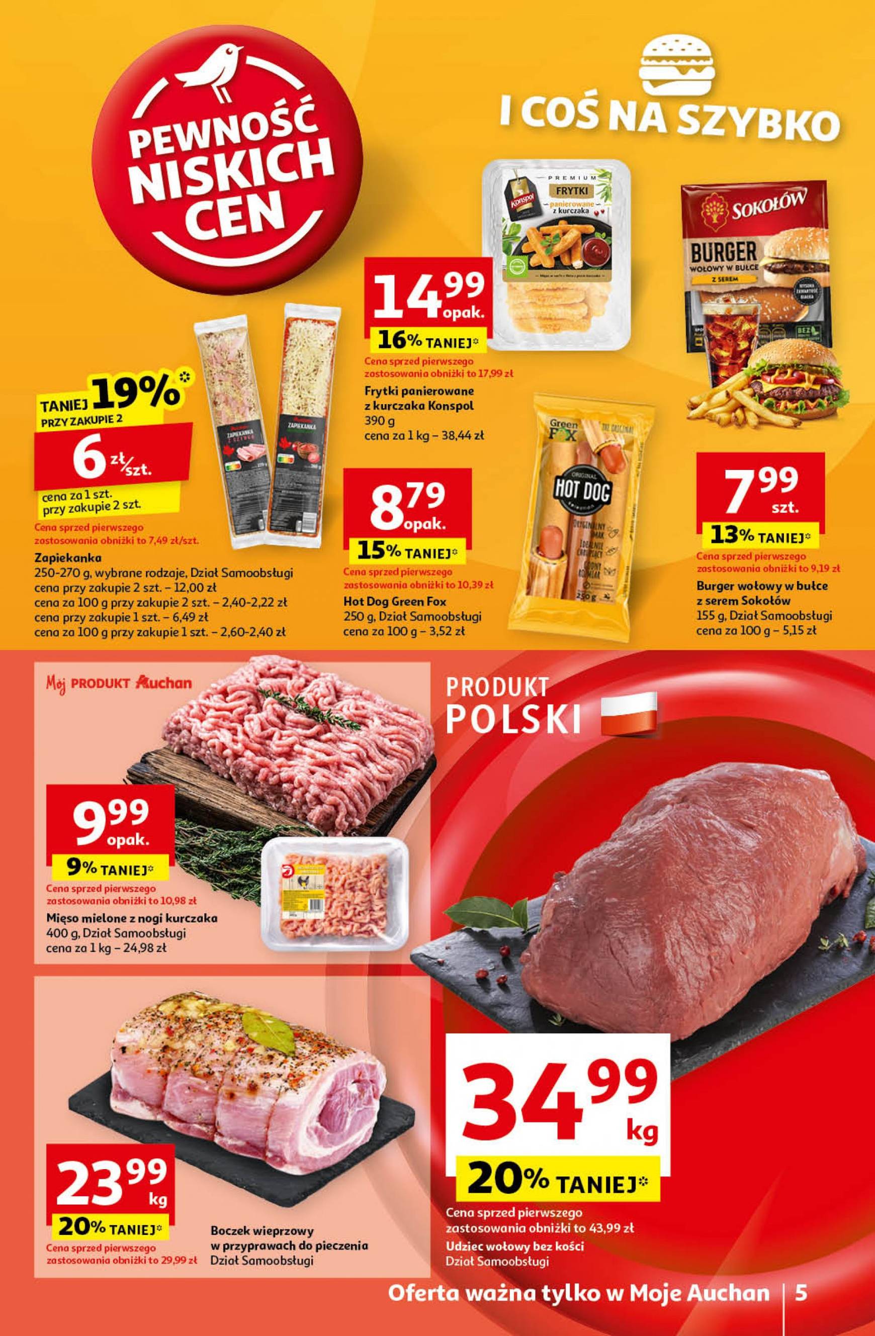 auchan - Aktualna Moje Auchan gazetka ważna od 12.09. - 18.09. - page: 5