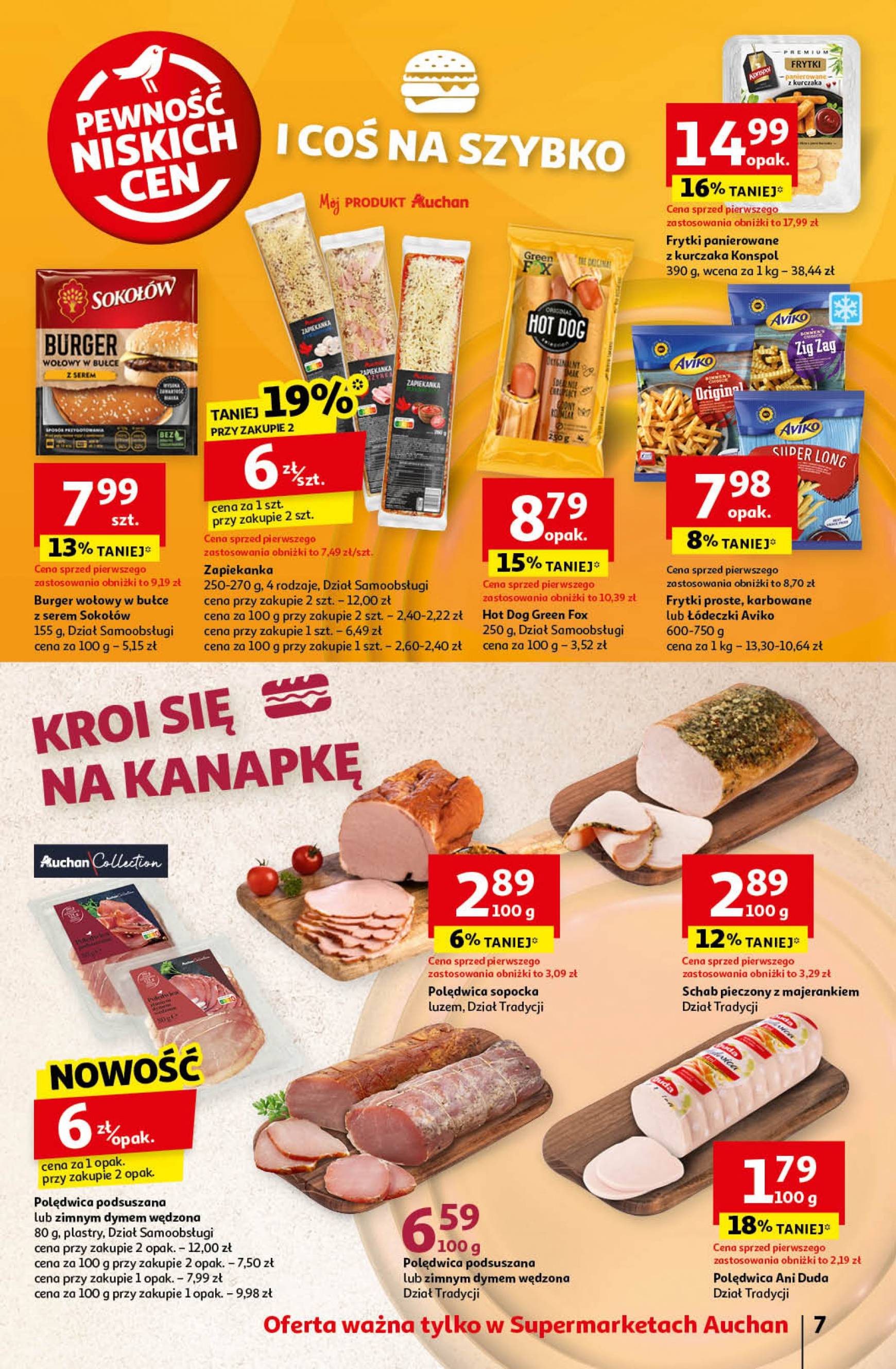 auchan - Aktualna Supermarket Auchan gazetka ważna od 12.09. - 18.09. - page: 7