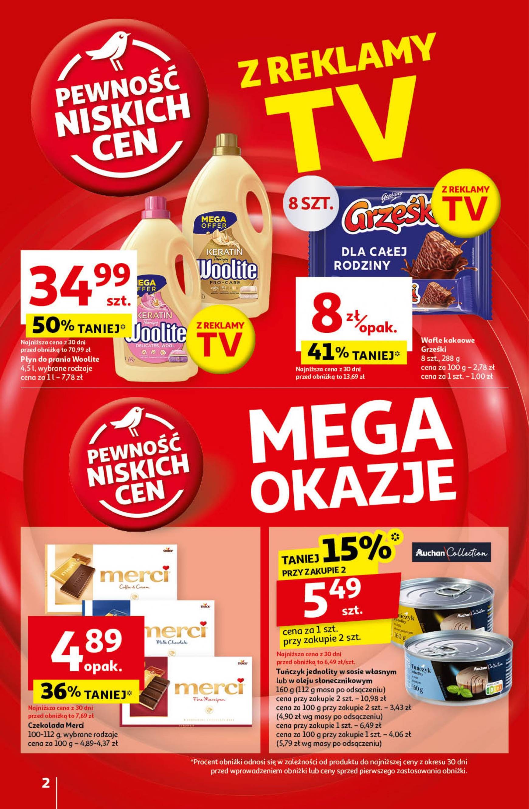 auchan - Aktualna Supermarket Auchan gazetka ważna od 12.09. - 18.09. - page: 2