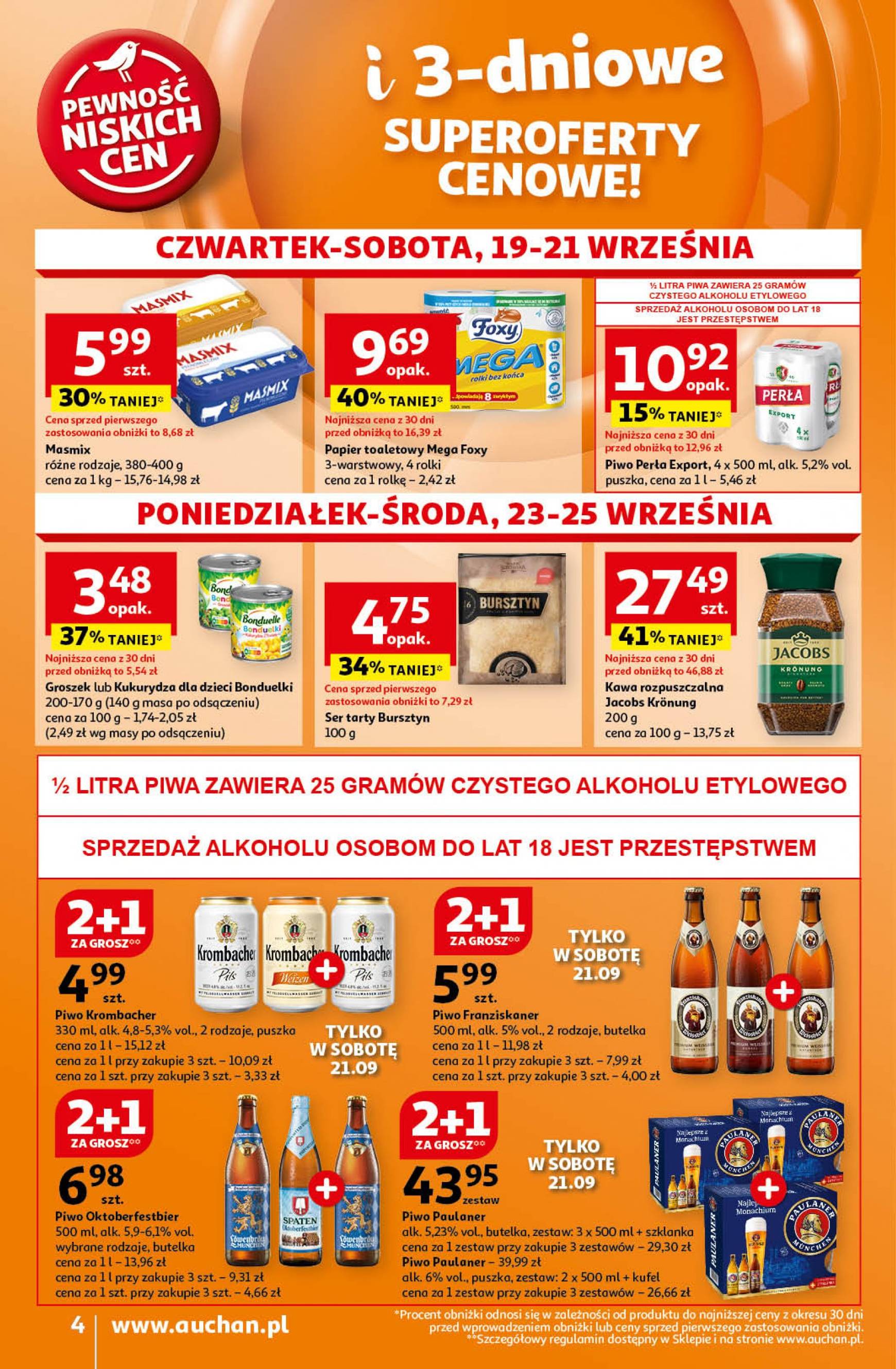 auchan - Aktualna Moje Auchan gazetka ważna od 19.09. - 25.09. - page: 6