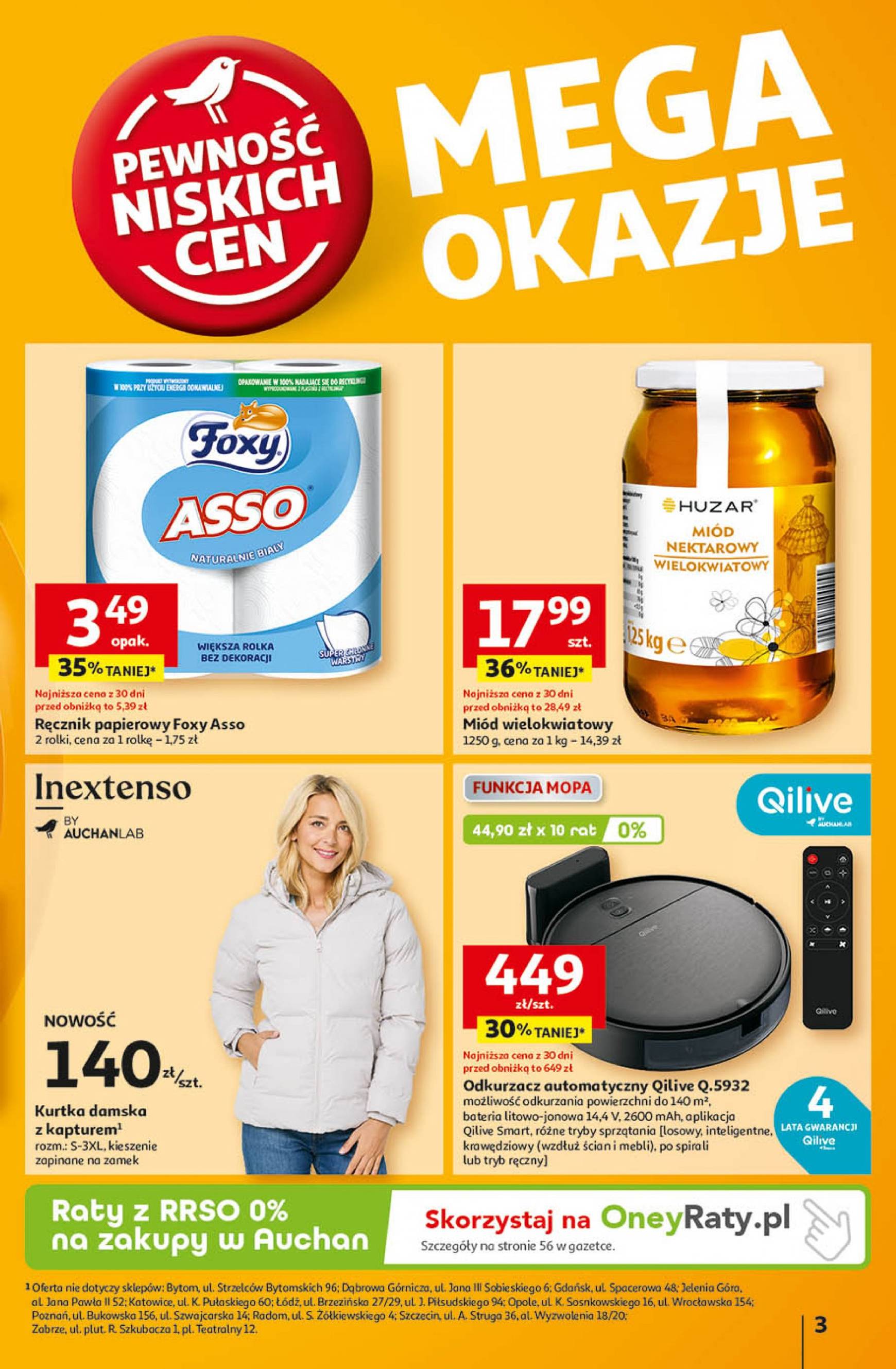 auchan - Aktualna Hipermarket Auchan gazetka ważna od 26.09. - 02.10. - page: 3